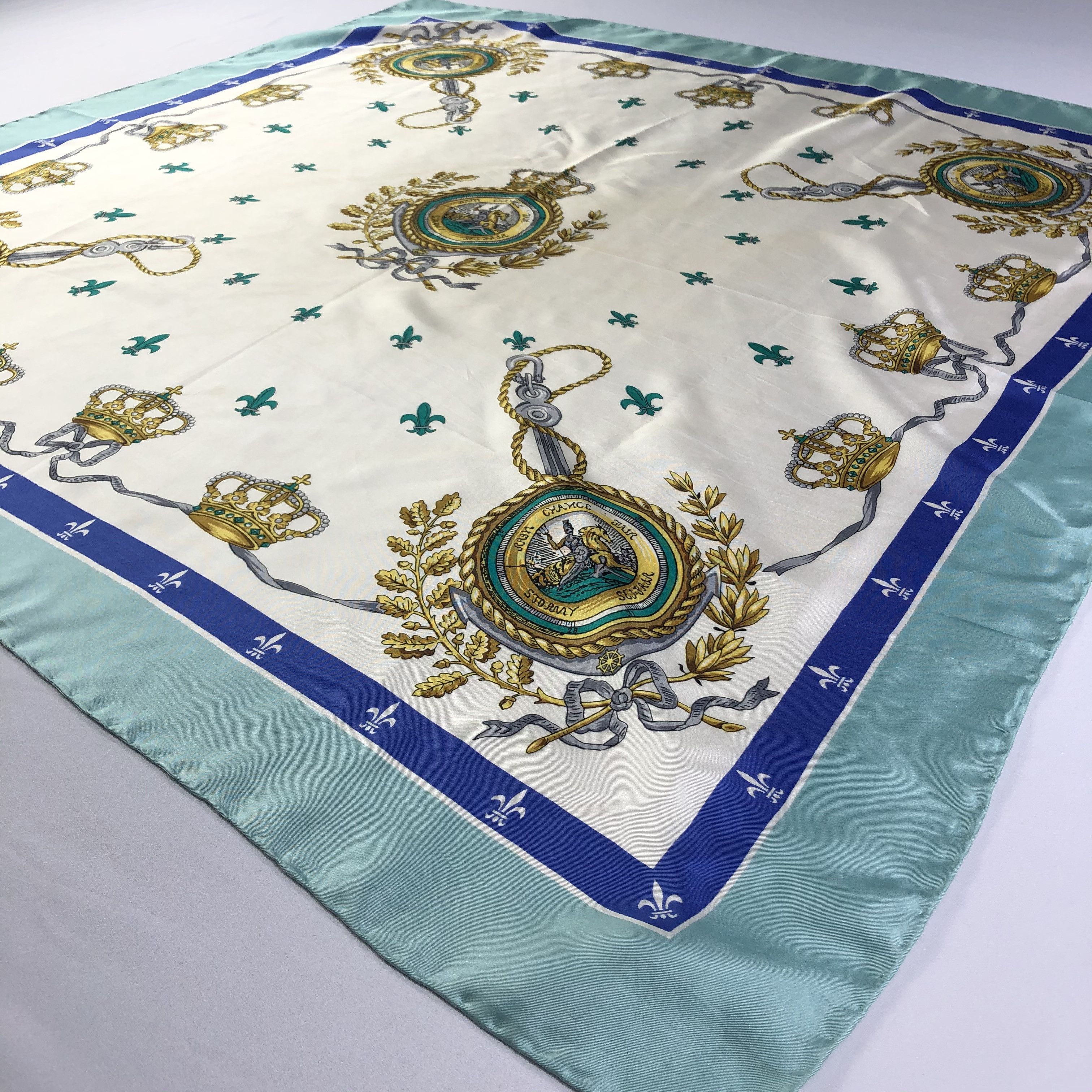 Vintage Vintage Silk Scarf Size ONE SIZE - 6 Thumbnail