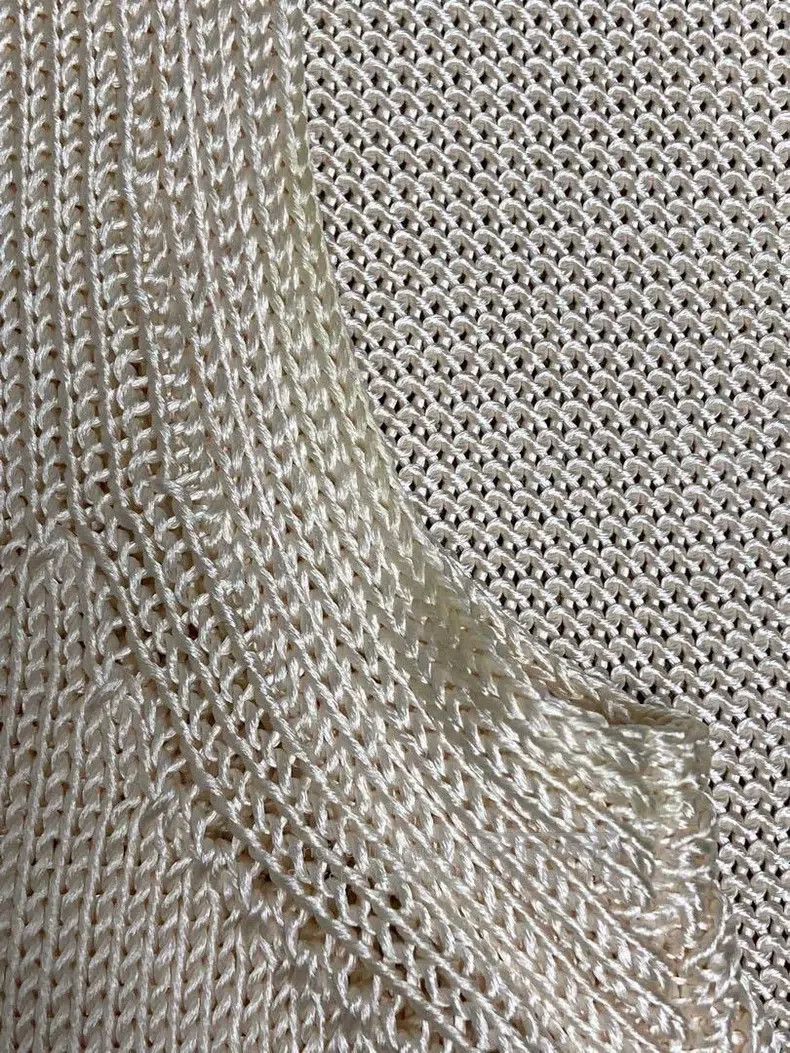 Hermes Hermes Knitted beige suit Size XS / US 0-2 / IT 36-38 - 7 Thumbnail