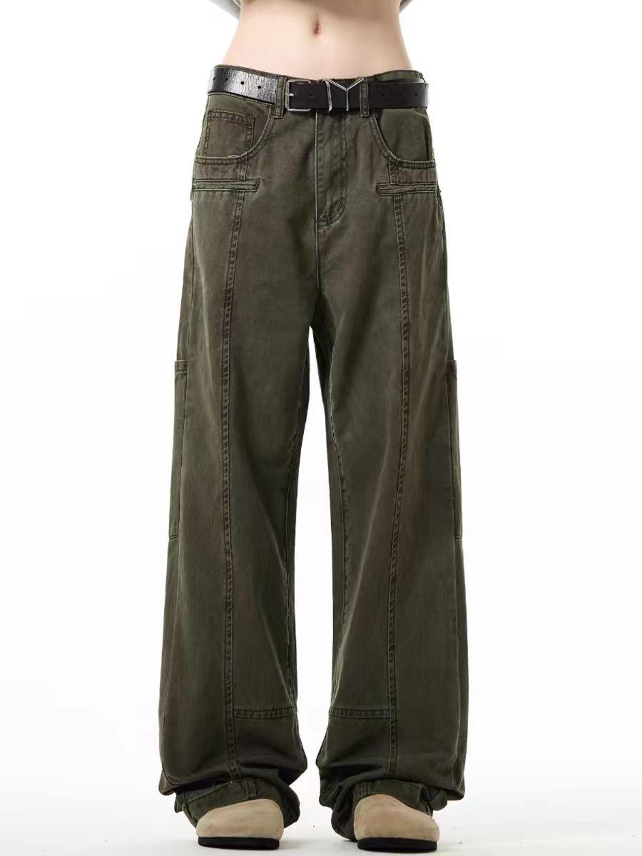 Japanese Brand × Vintage Brown High Street Vintage Loose Fit Jeans Size US 32 / EU 48 - 3 Thumbnail