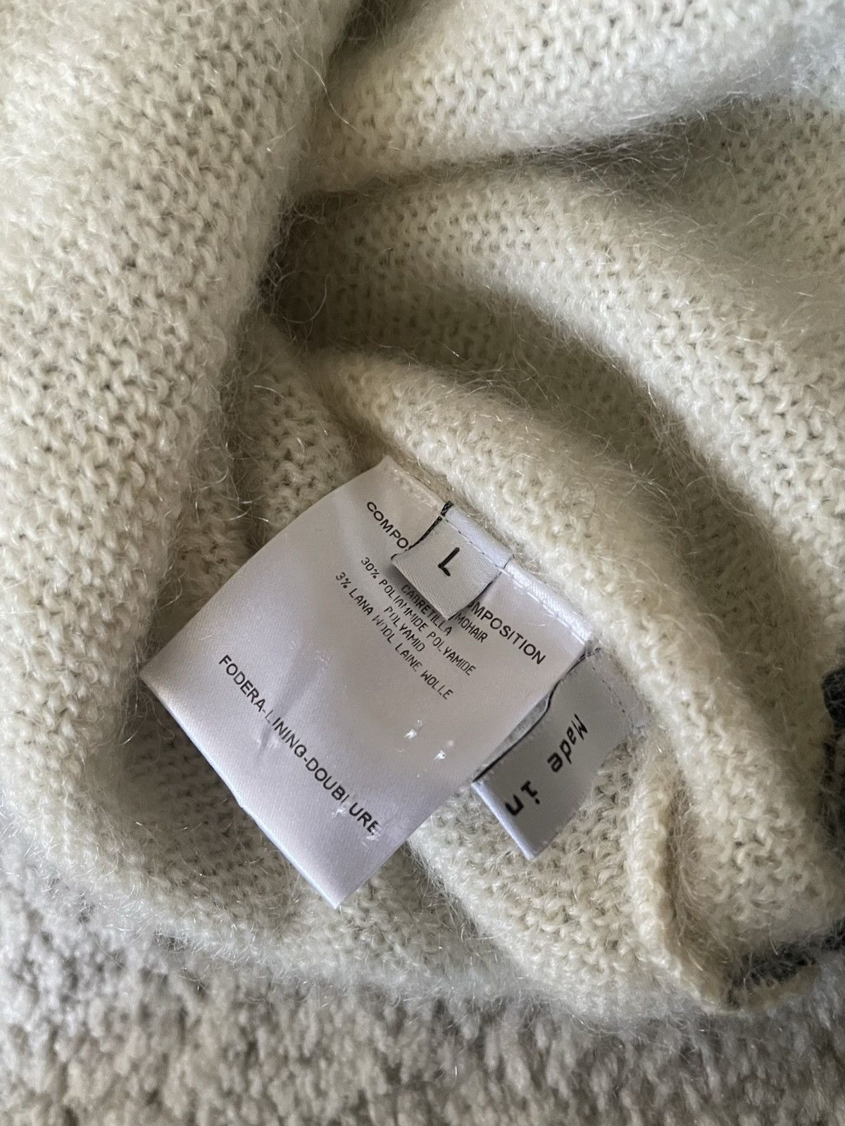 Balenciaga FW07 Runway Layered Mohair Web Knit Size US M / EU 48-50 / 2 - 8 Thumbnail