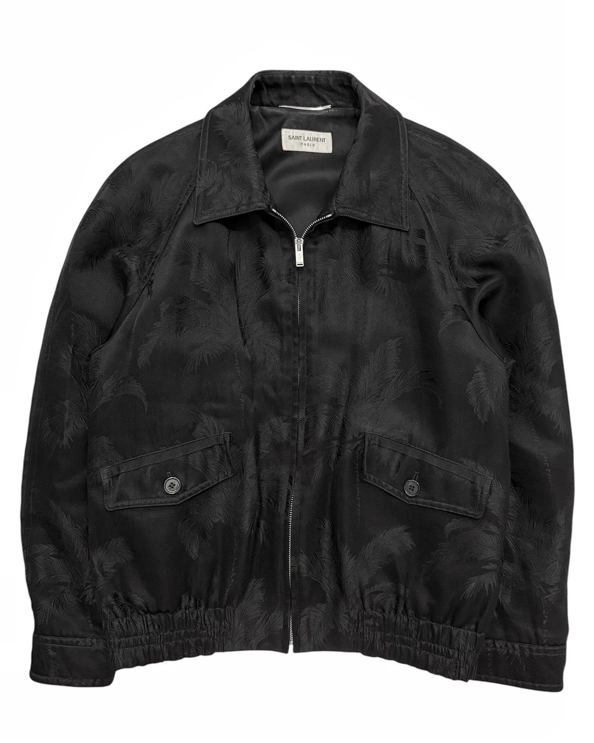 2014 Palm Silk Teddy Zip Jacket