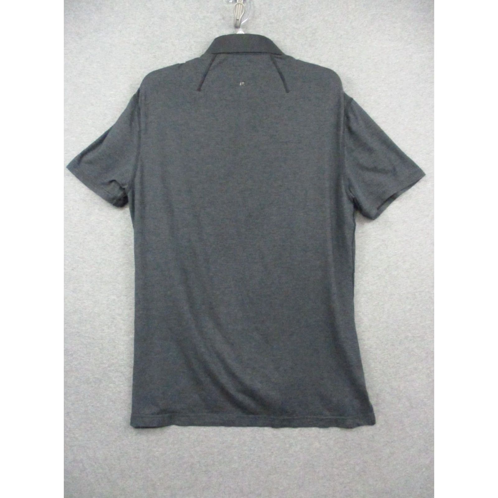Lululemon Lululemon Golf Polo Shirt Gray Solid Polo Mens Large Live In Practice Tech Pique Short Sleeve Knit Shirt 40 Chest Regular fit Size US L / EU 52-54 / 3 - 7 Thumbnail