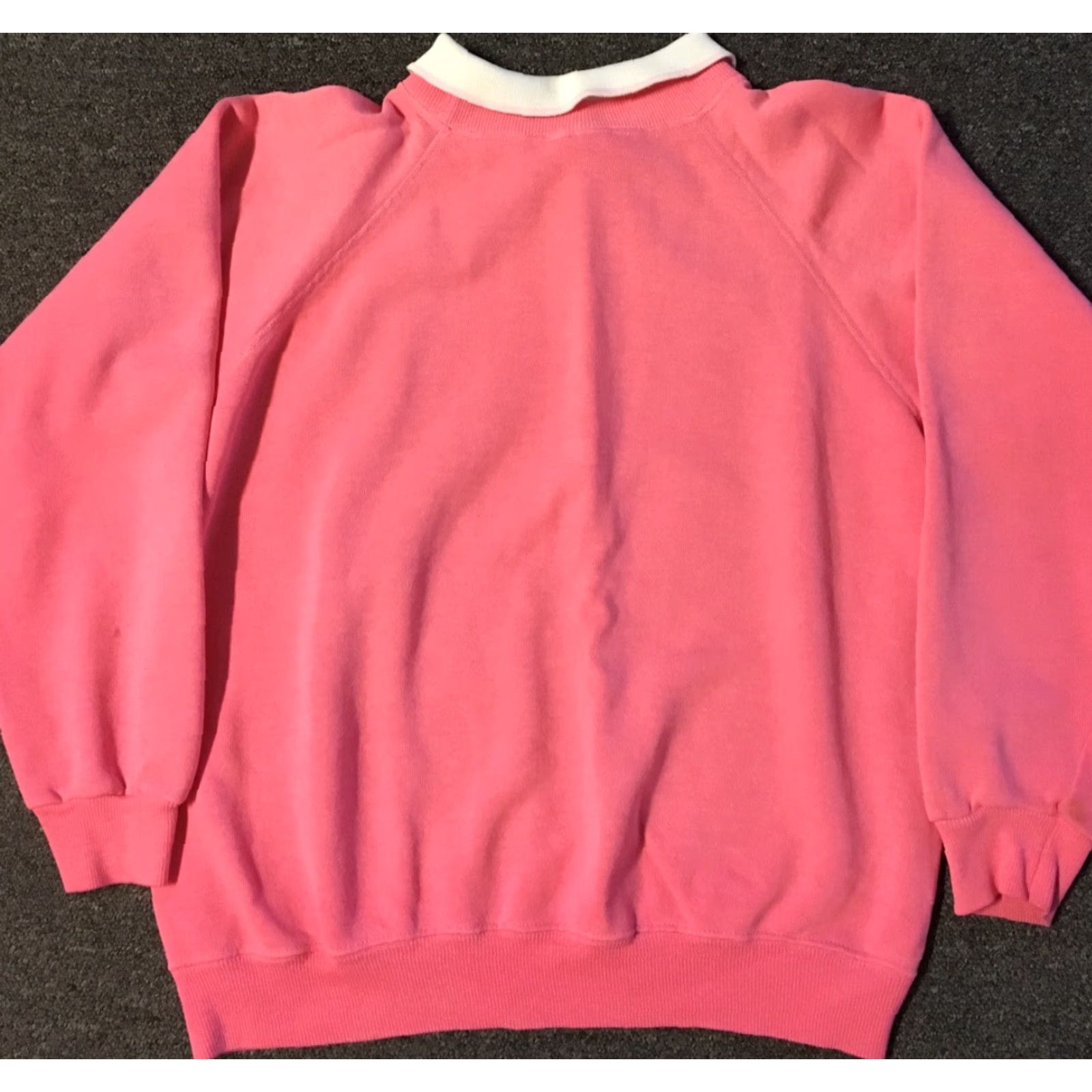 Hanes VINTAGE Hanes Sweatshirt North Carolina Lighthouse Collared S Pink 80s 90s Sailing Outdoors Boho Ocean Sport Mens Size US S / EU 44-46 / 1 - 5 Thumbnail