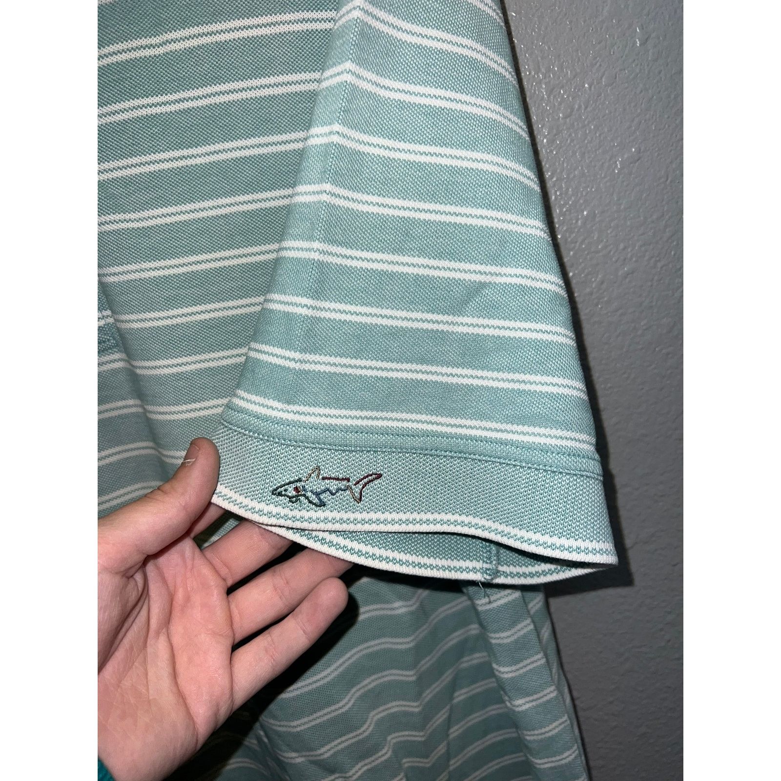 Greg Norman Greg Norman Green Polo Shirt Golfing Golf White Tee Large Size US L / EU 52-54 / 3 - 4 Thumbnail