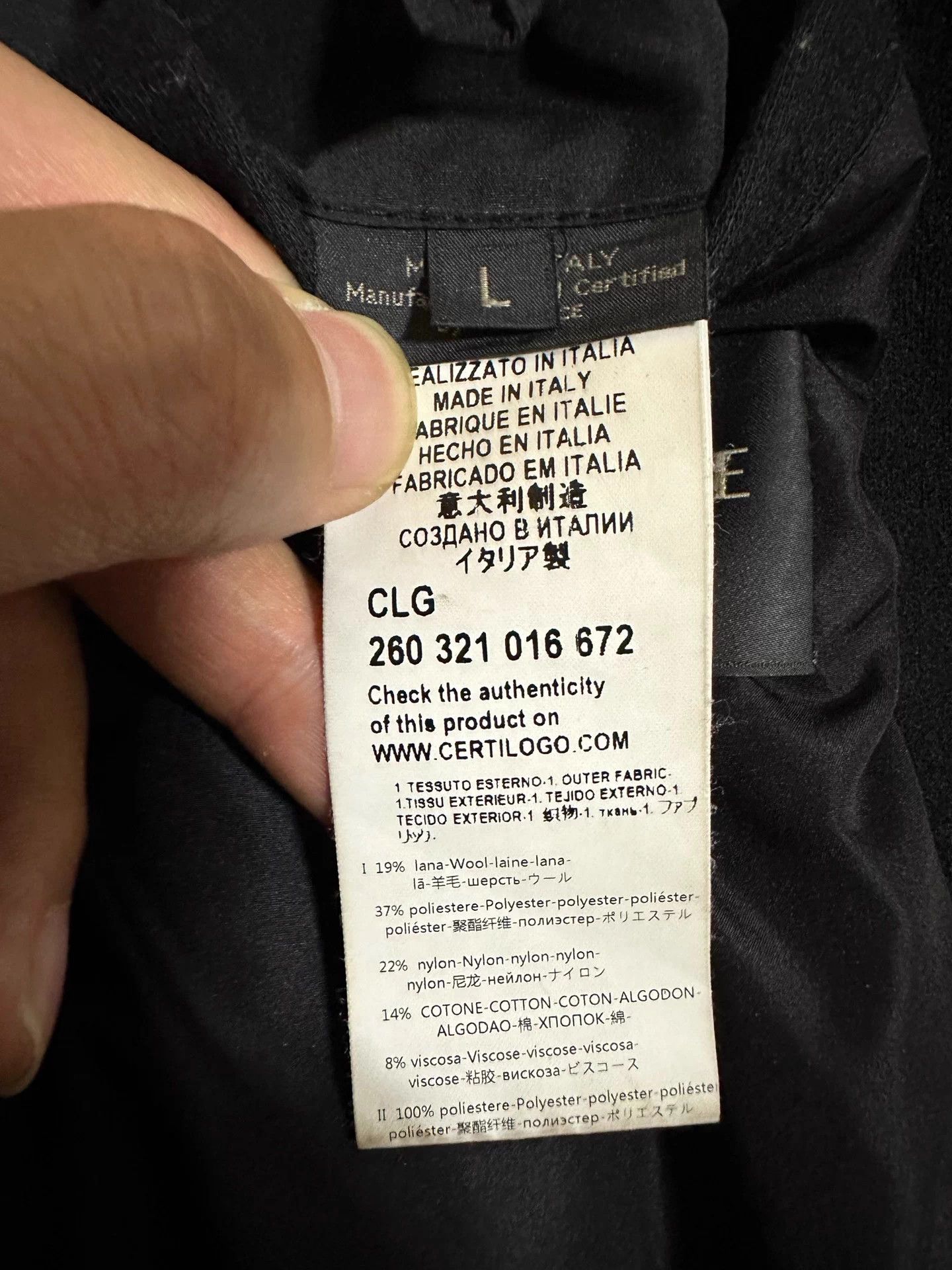 Versace Versace Medusa Lining Back Knit Embroidery Leather Jacket L Size US L / EU 52-54 / 3 - 8 Thumbnail