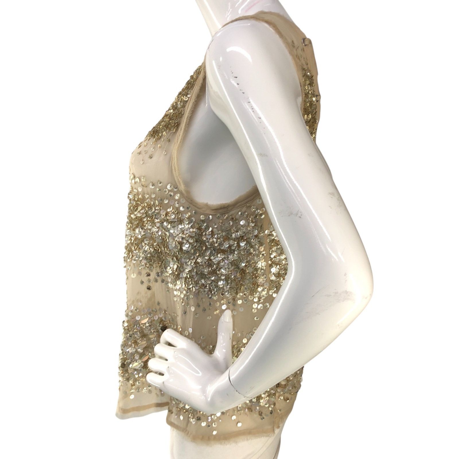Allsaints Allsaints All Saints Size 4 Top Restrain Beaded TINY FLAW Size S / US 4 / IT 40 - 5 Thumbnail