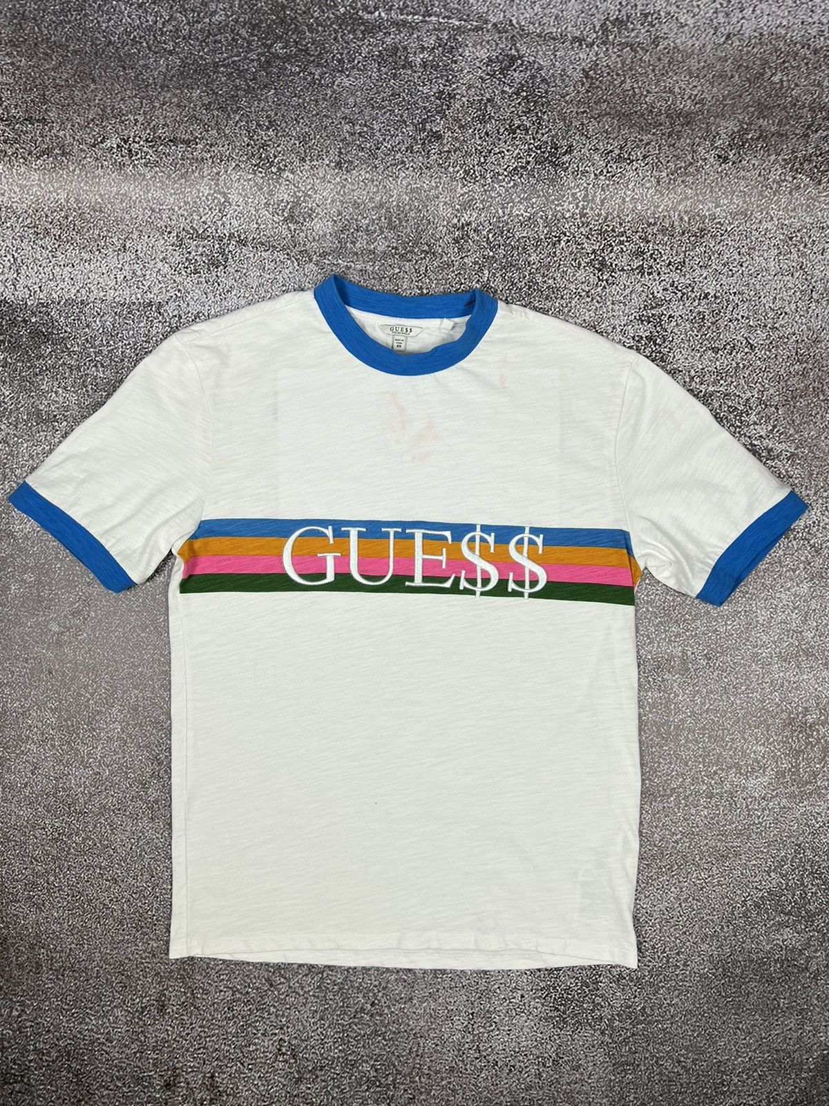 Asap rocky guess ringer tee best sale