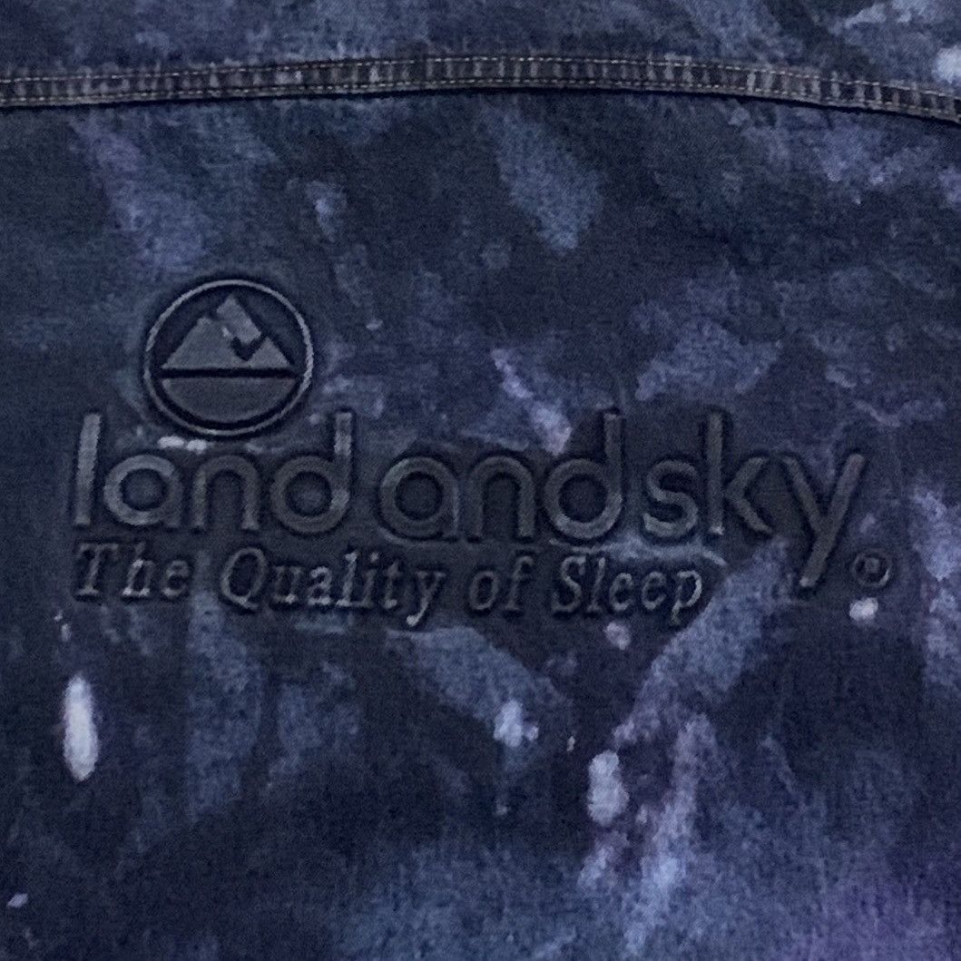 Vintage Land & Sky Custom Denim Jacket (Bleached + Dyed) Size US XL / EU 56 / 4 - 6 Thumbnail