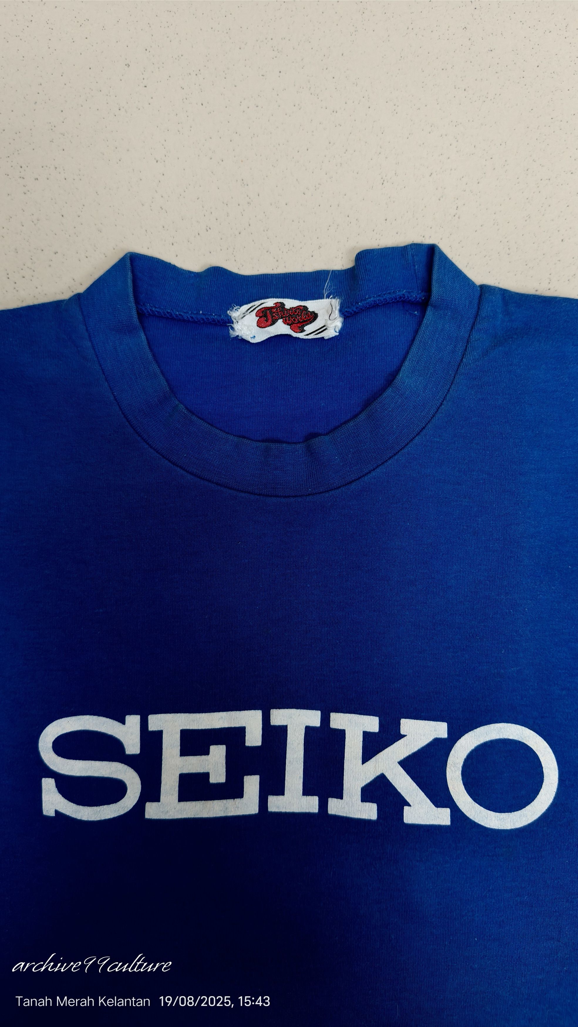 Seiko Vintage 80's Seiko Digital Sound System promotional tee Size US S / EU 44-46 / 1 - 11 Thumbnail