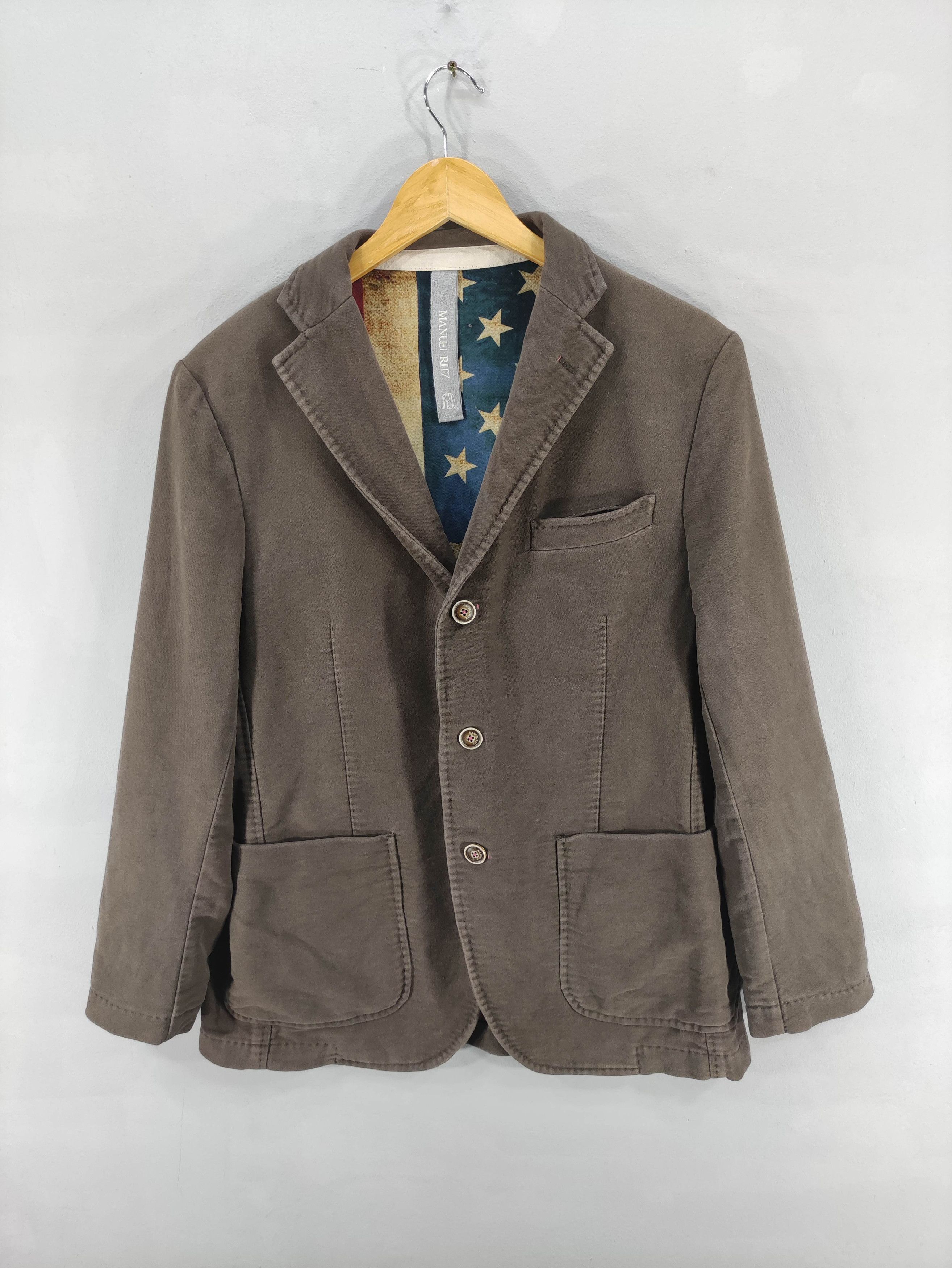 Manuel Ritz Vintage Manuel Ritz Chore Coat Blazer Jacket Size US M / EU 48-50 / 2 - 1 Thumbnail
