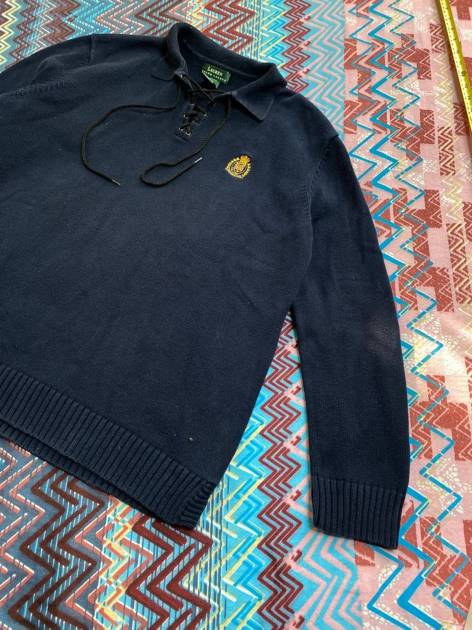 Polo Ralph Lauren Vintage Polo Ralph Lauren Navajo Knit Cardigan Size US XL / EU 56 / 4 - 16 Thumbnail