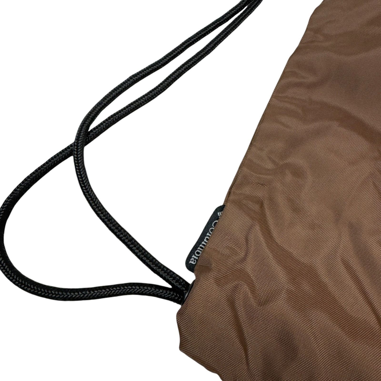 Columbia Columbia Unisex Brown Drawstring Backpack Bag One Size Size ONE SIZE - 3 Thumbnail