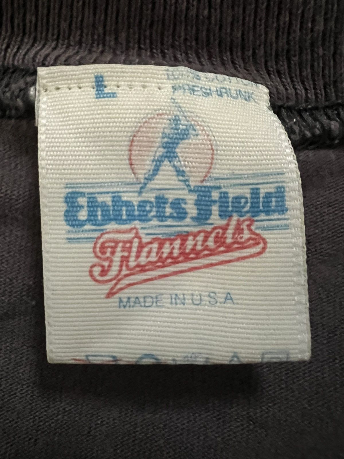Ebbets Field Flannels Vintage Joliet Convicts Ebbets Tee Sz L USA 1890 League Size US L / EU 52-54 / 3 - 8 Thumbnail