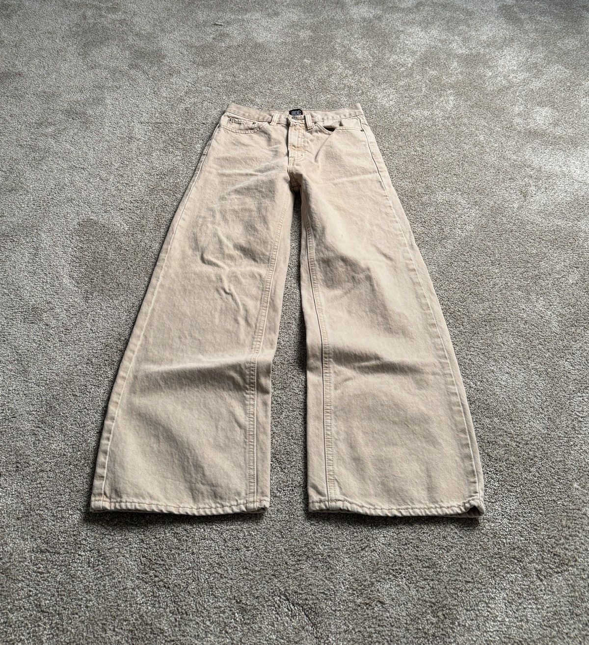 Bdg BDG “PALE ORANGE” WIDE LEG DENIM Size 26" / US 2 / IT 38 - 3 Thumbnail