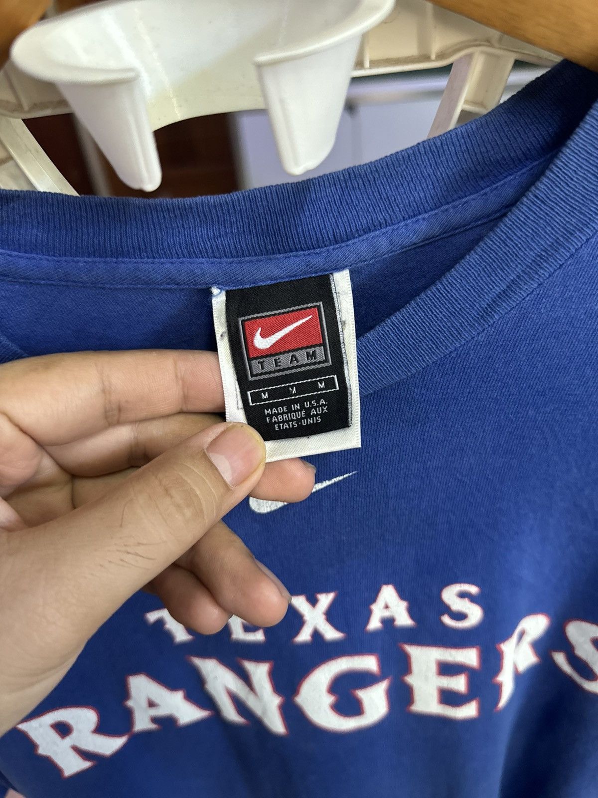 Nike Vintage Nike Canter Texas Rangers faded shirt Size US M / EU 48-50 / 2 - 4 Thumbnail