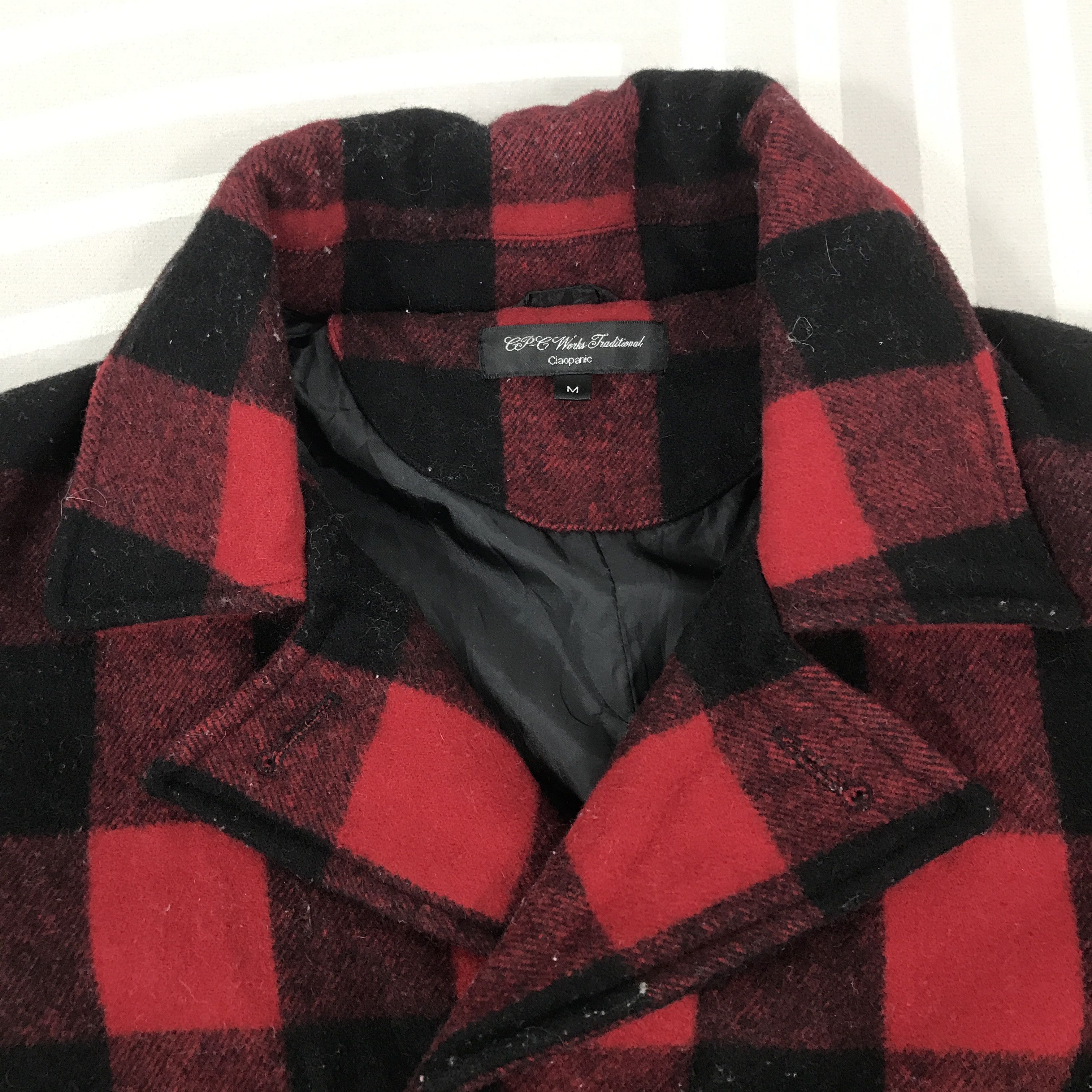 Ciaopanic Vintage Ciaopanic Tartan Punk style Wool Jacket K72B18 Size US M / EU 48-50 / 2 - 5 Thumbnail