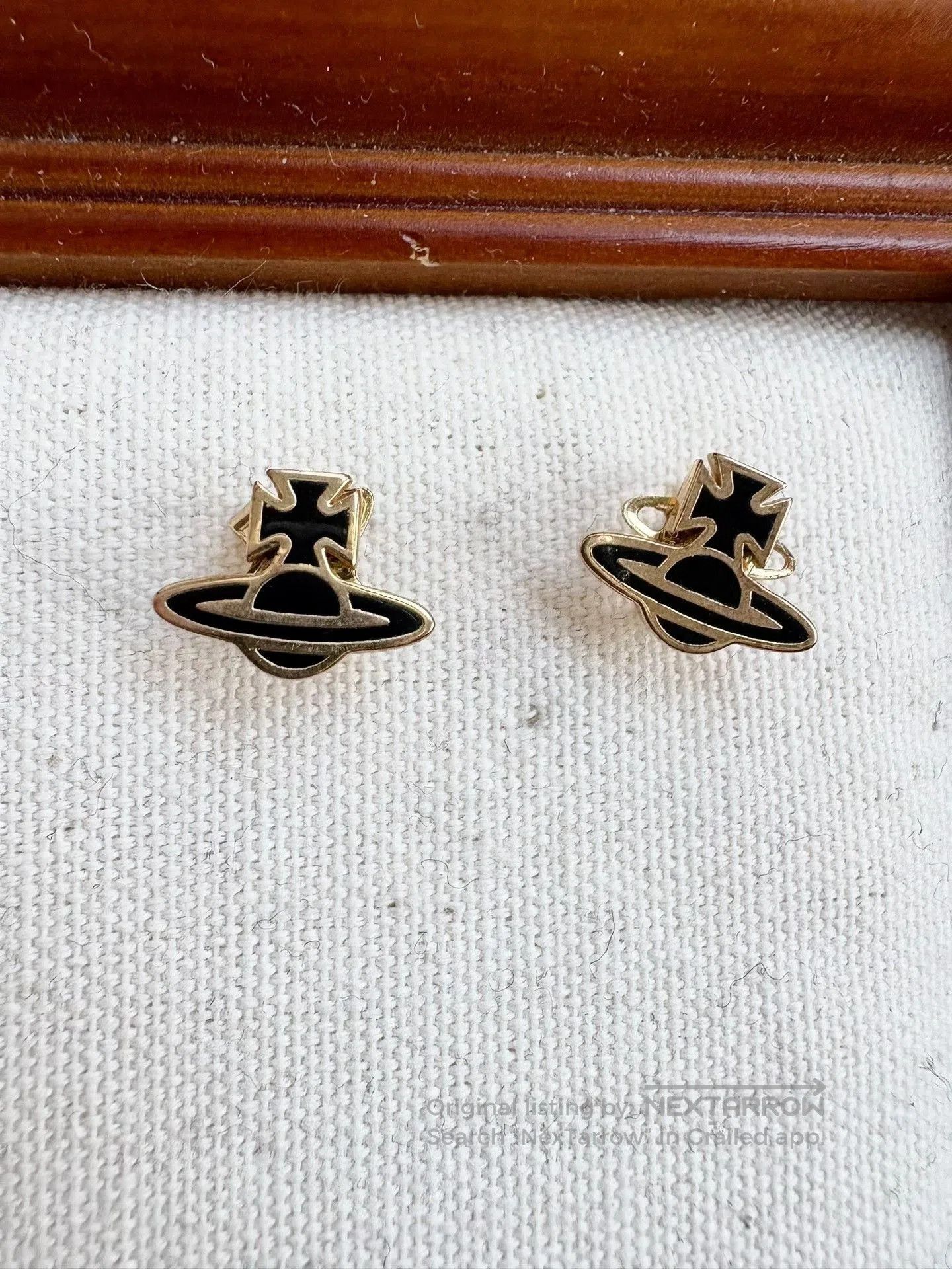 Vivienne Westwood Vivienne Westwood Vintage Saturn Earrings. Size ONE SIZE - 2 Thumbnail
