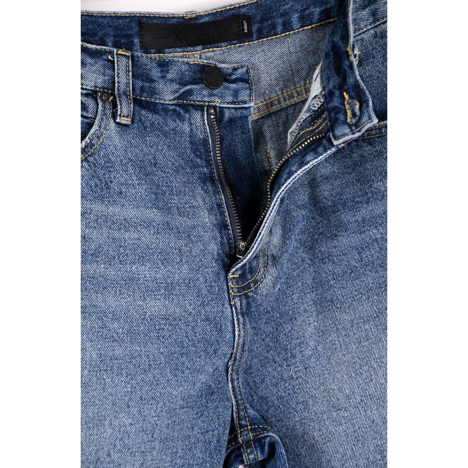 Alexander Wang DENIM ALEXANDER WANG Cult Duo Jeans Women's 27 Blue Cotton Denim Cropped Regular Size 27 Womens Size 27" / US 4 / IT 40 - 7 Thumbnail
