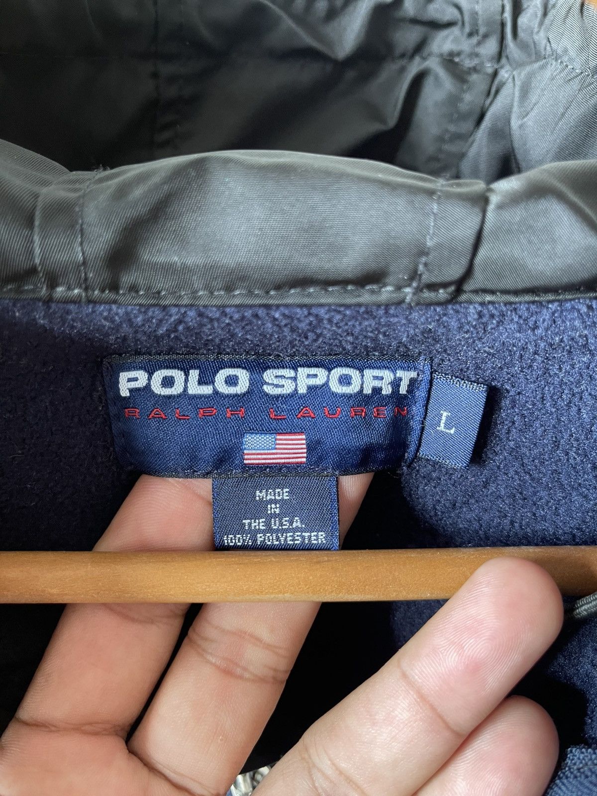 90s Polo Sport Ralph Lauren Anorak Fleece Jacket