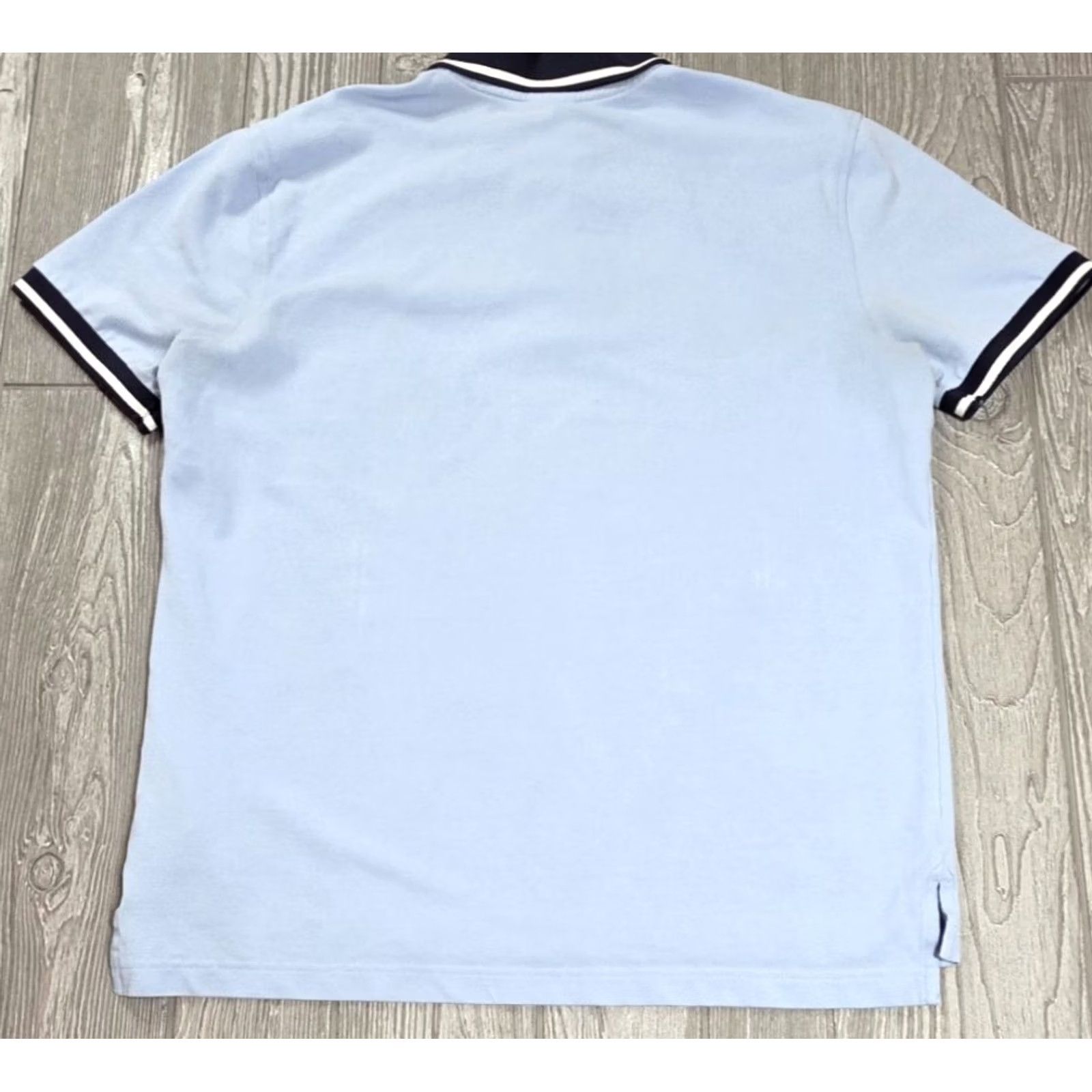 Brooks Brothers Brooks Brothers Polo Short Sleeve Blue Mens L Performance Slim Golden Fleece Polo Size US L / EU 52-54 / 3 - 5 Thumbnail