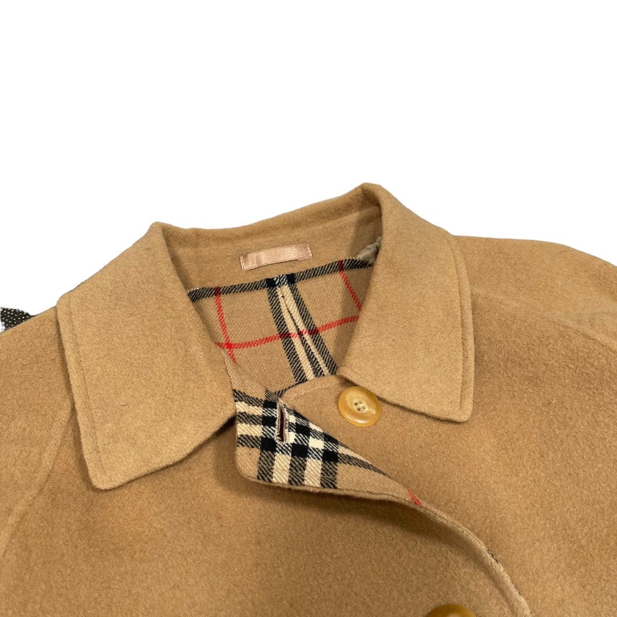Burberry Burberry Nova Check Wool Luxury Coat Size US L / EU 52-54 / 3 - 8 Thumbnail