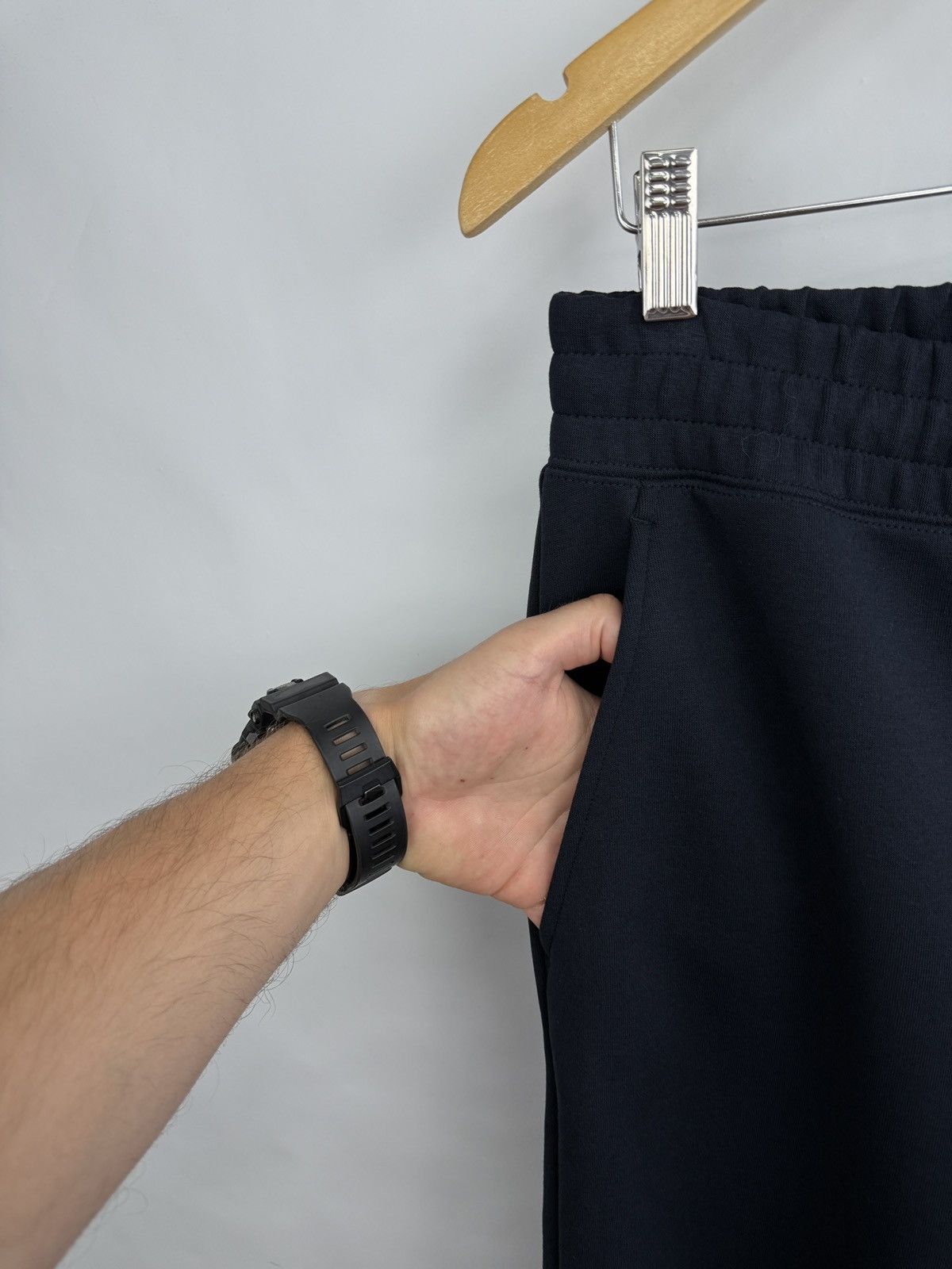 Uniqlo ❗️NWT 🇯🇵 UNIQLO :C Clare Waight Keller Sweat Wide Pants Navy Size US 34 / EU 50 - 9 Thumbnail