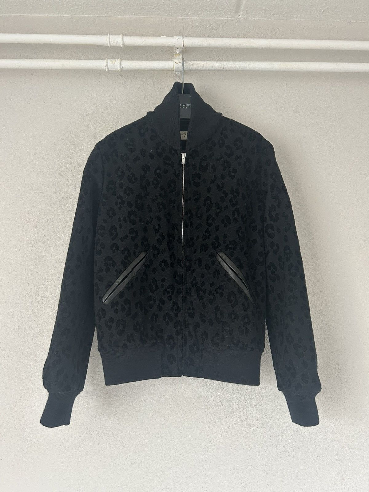 Saint Laurent Paris FW15 Leopard Print Teddy Jacket Size US S / EU 44-46 / 1 - 2 Thumbnail