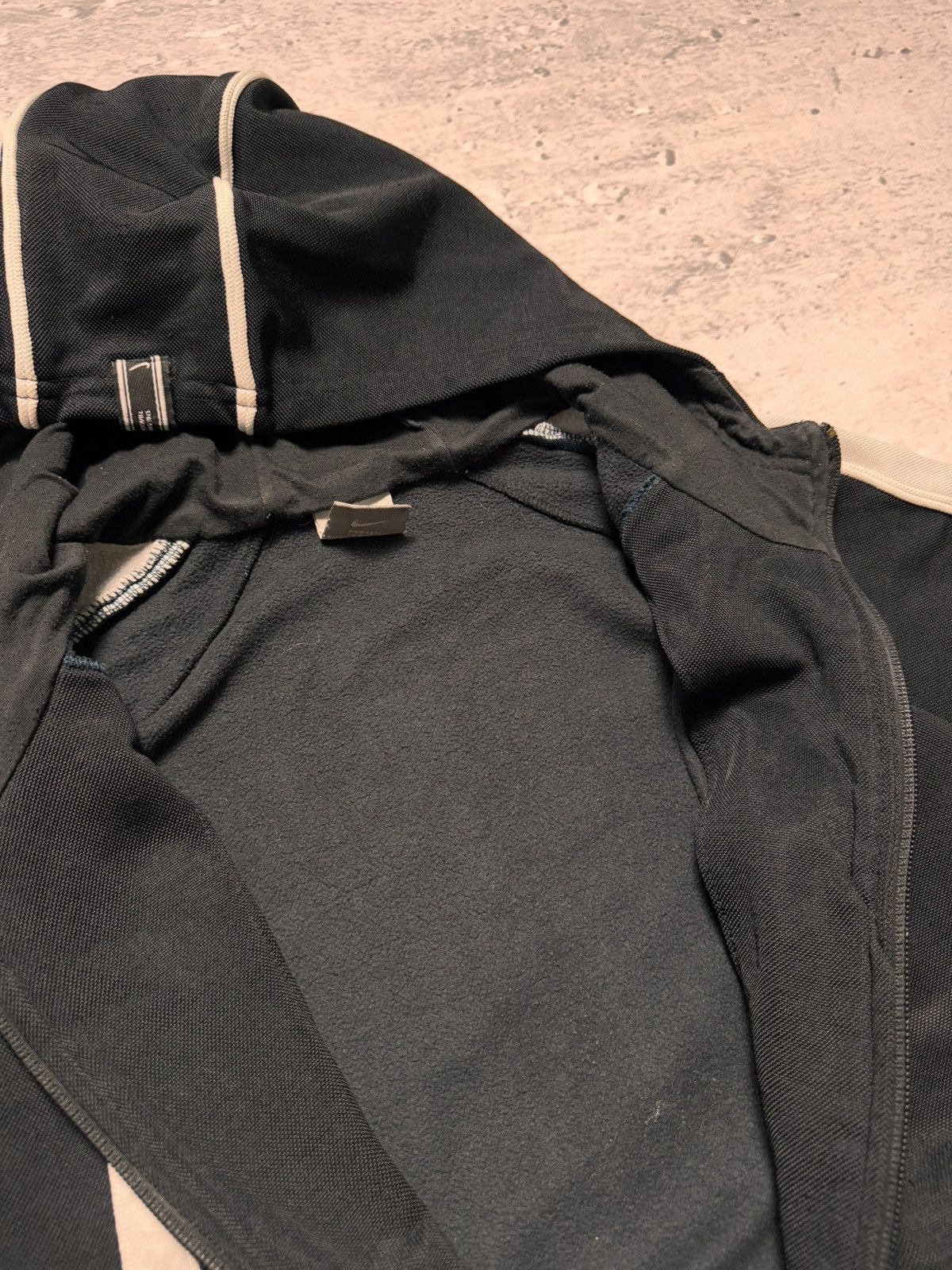 Nike × Vintage NIKE VINTAGE CENTER LOGO OVERSIZE BOXY ZIP HOODIE Size US L / EU 52-54 / 3 - 6 Thumbnail