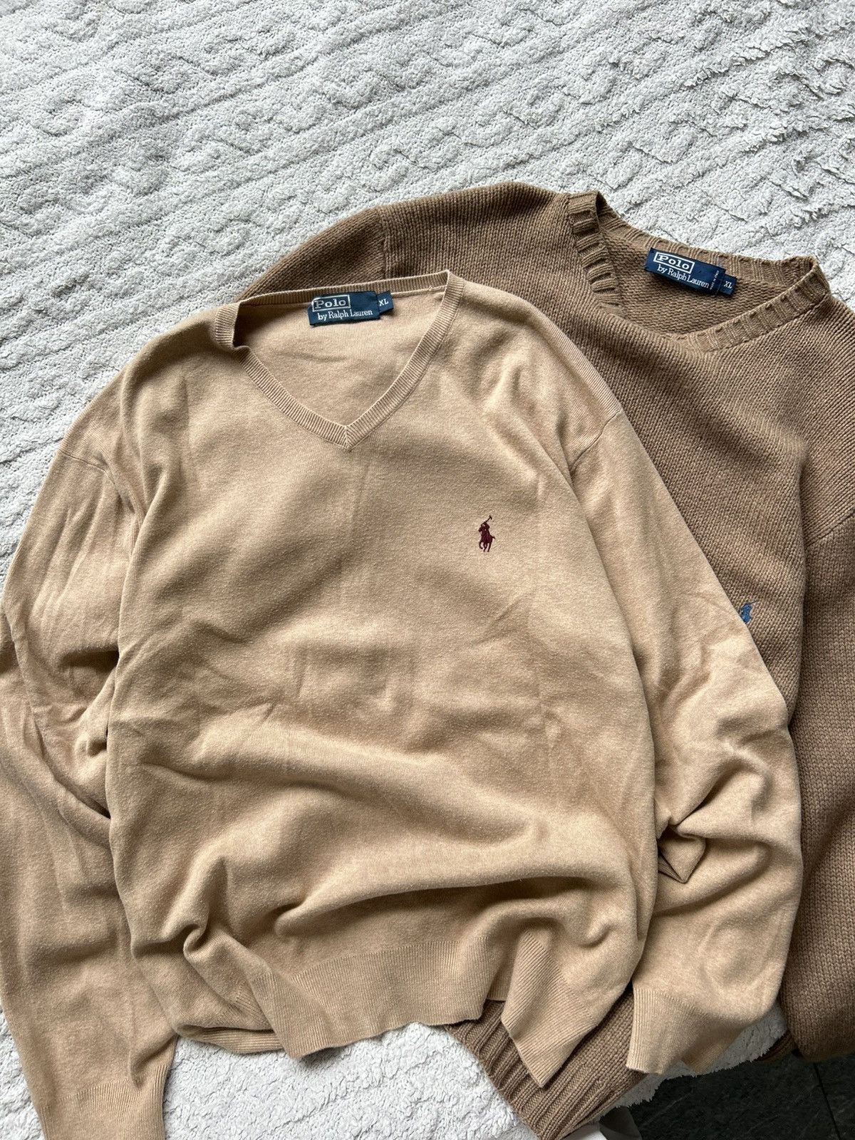 Polo Ralph Lauren Vintage sweatshirt sweater V PRL Polo Ralph Lauren Size US L / EU 52-54 / 3 - 7 Thumbnail