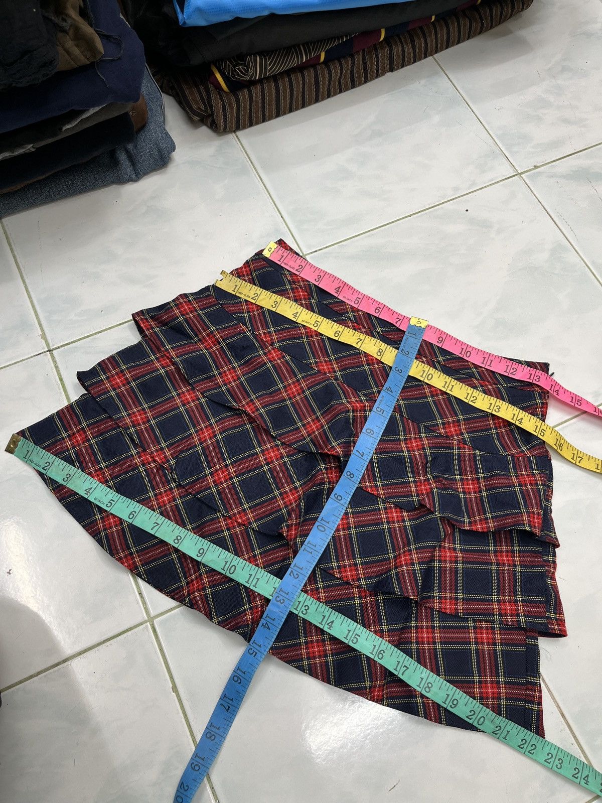 Seditionaries 🔥🔥🔥ARCHIVE CECIL MCBEE TARTAN PUNK SKIRTS Size 27" / US 4 / IT 40 - 10 Thumbnail