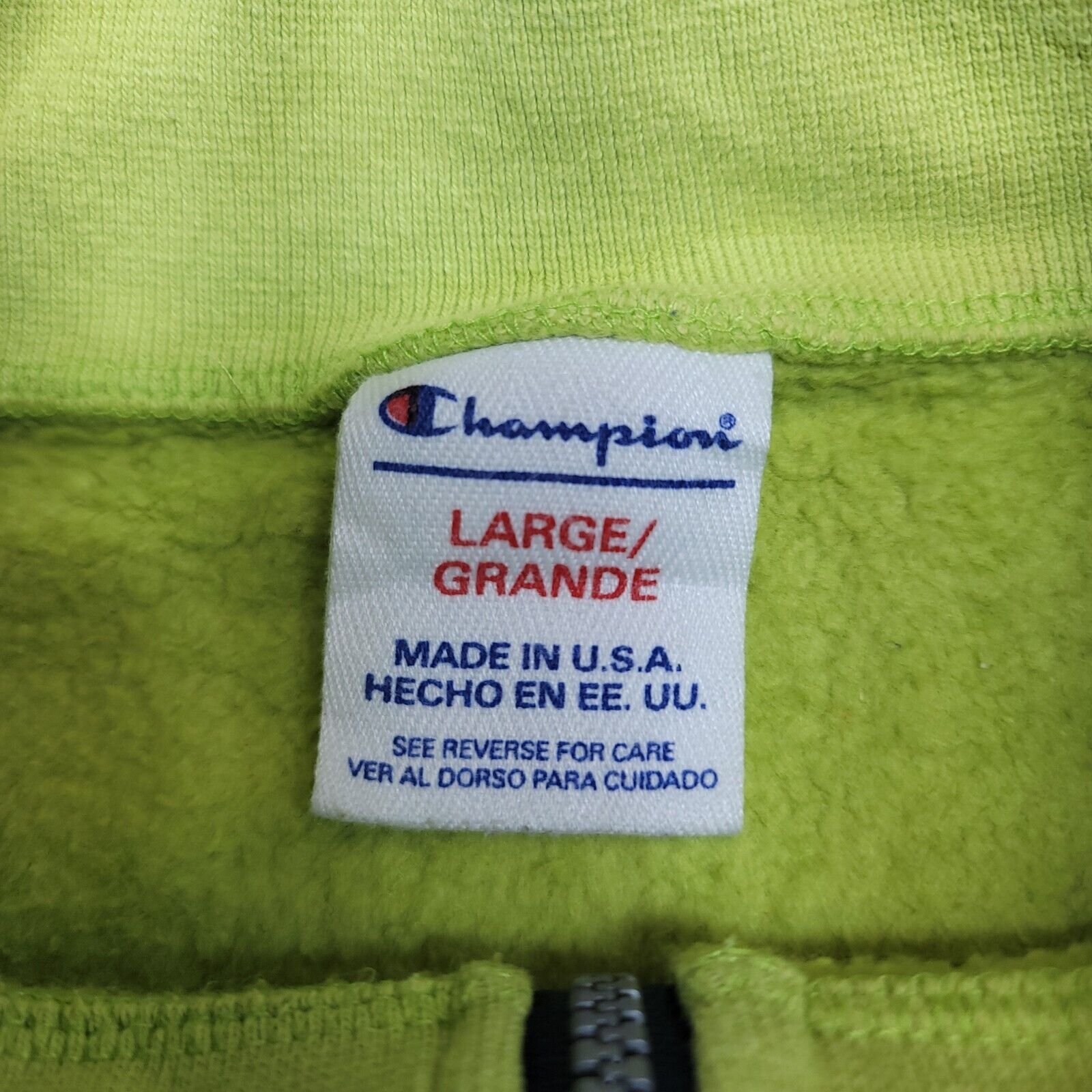 Champion Champion Pullover Outdoor Jacket Mens Size Large L Green Size US L / EU 52-54 / 3 - 3 Thumbnail