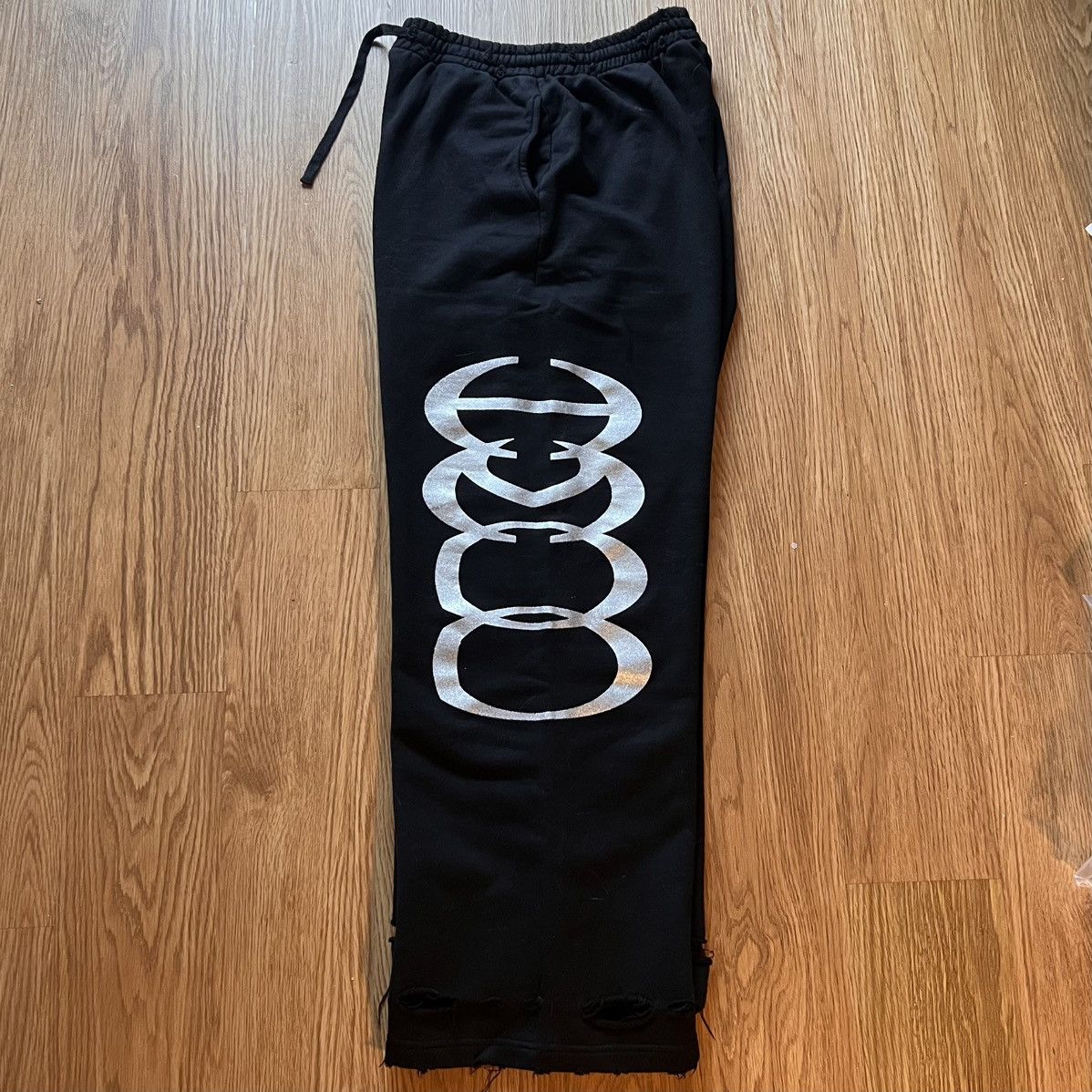 HMDD HMDD Black Radar Sweats Size US 32 / EU 48 - 2 Thumbnail