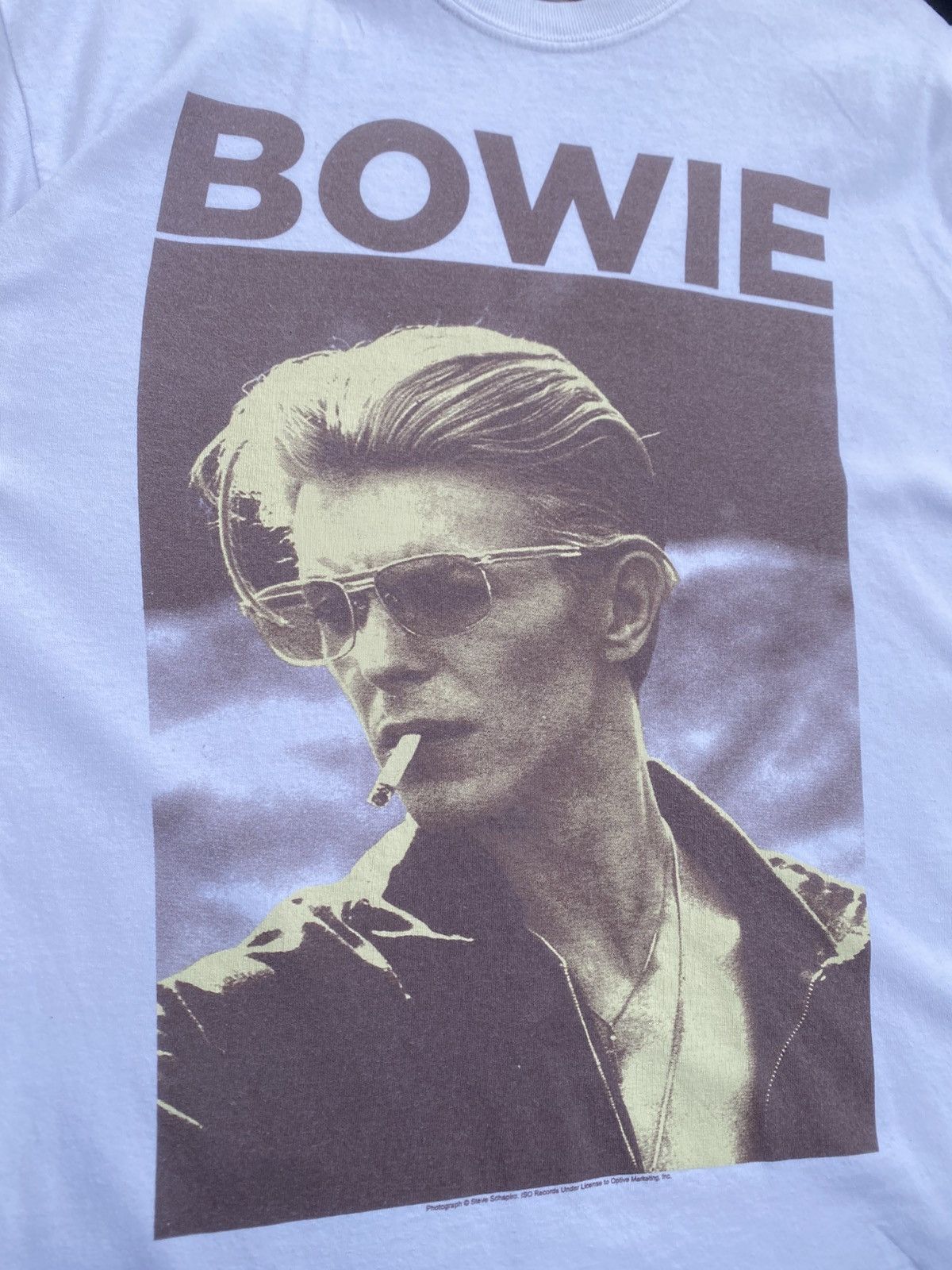Band Tees Rare Vintage David Bowie Print Tshirt Size US M / EU 48-50 / 2 - 8 Thumbnail