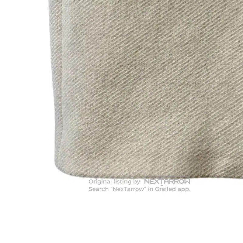 Miu Miu Miu Miu Women's Ivory Cotton Blend Coat . Size L / US 10 / IT 46 - 6 Thumbnail