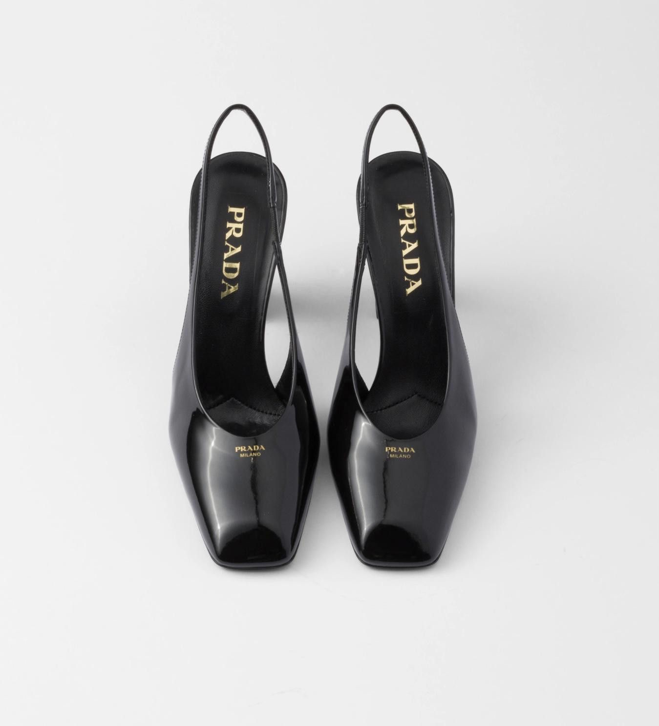 Prada PRADA LEATHER SLINGBACK PUMPS SIZE 38 Size ONE SIZE - 2 Thumbnail