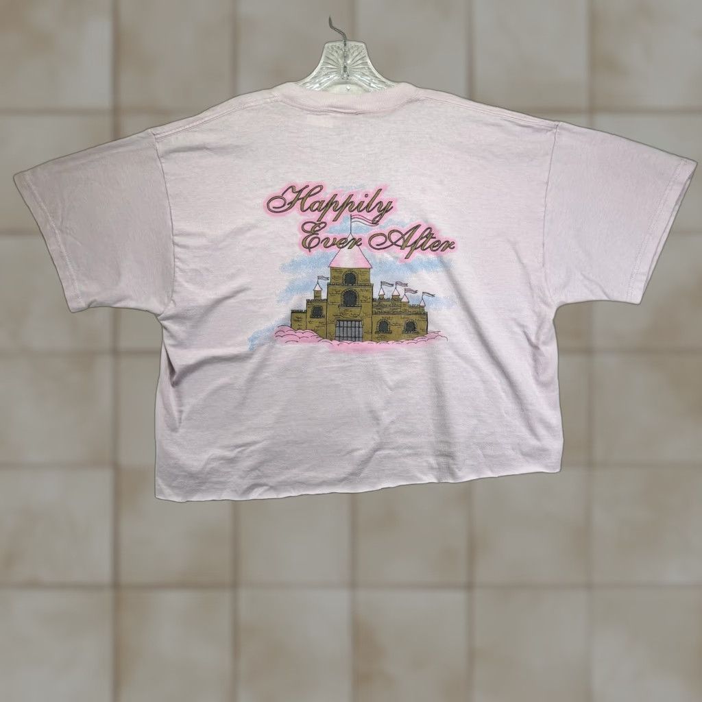 Fruit Of The Loom Vintage Women’s T Shirt Miss Alabama Pageant 2003 Pink Cropped XL Size XL / US 12-14 / IT 48-50 - 1 Thumbnail