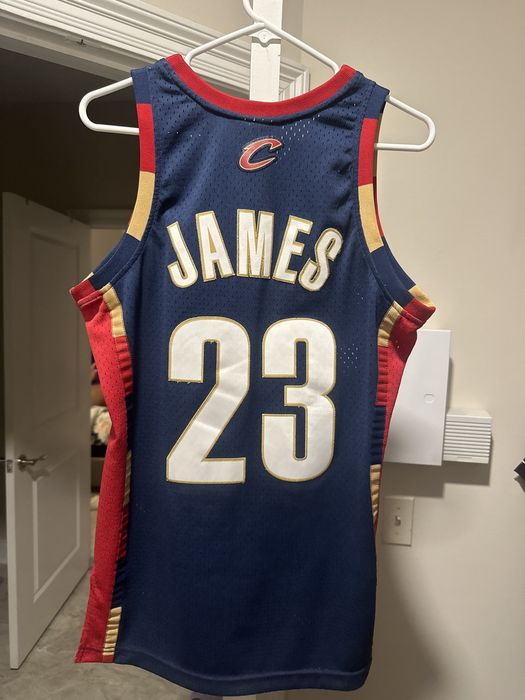 mitchell and ness lebron james jersey