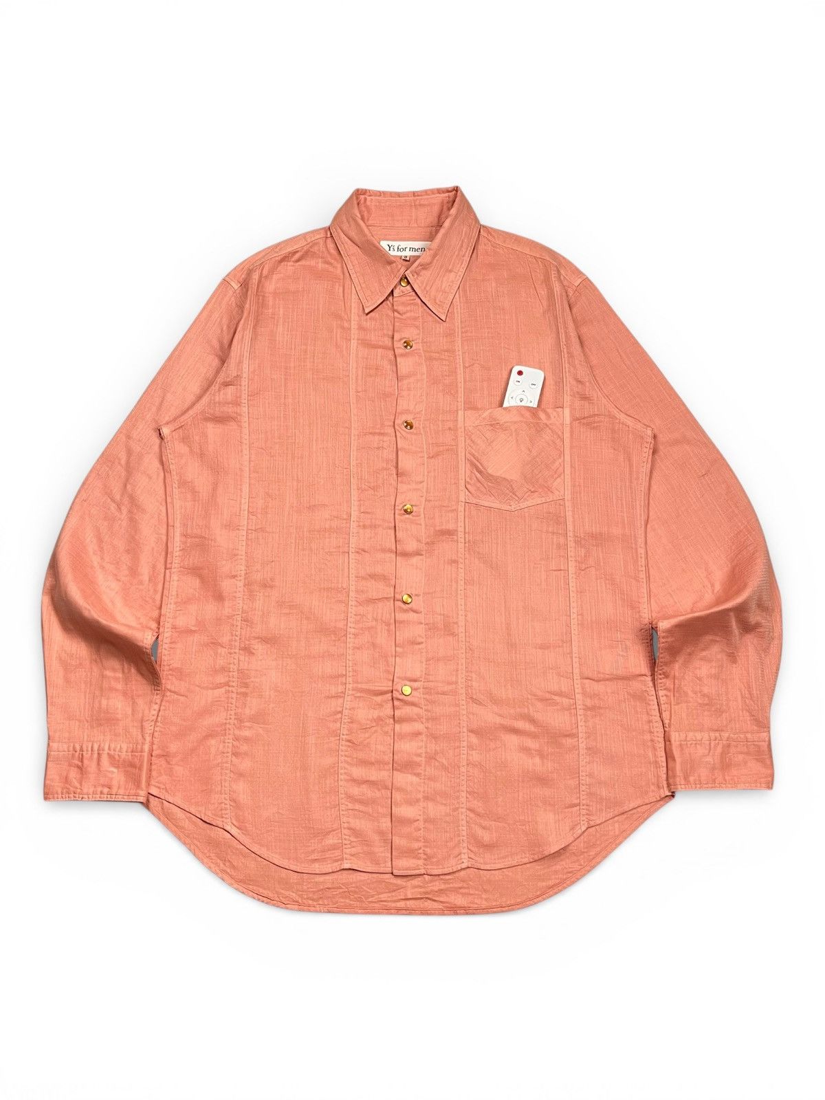 Y's for Men Y’s For Men Snap Button Shirt Pocket Size US L / EU 52-54 / 3 - 1 Thumbnail