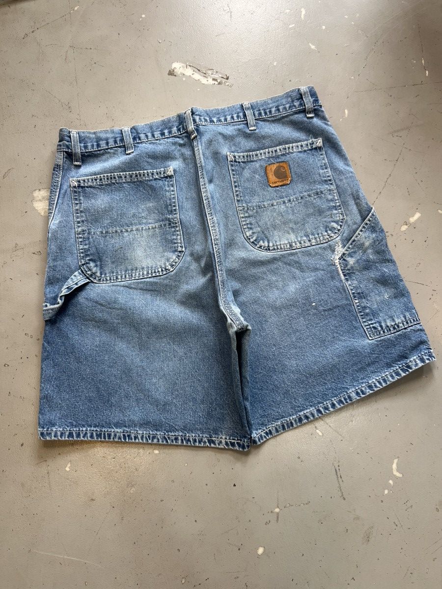 Carhartt × Vintage 90s Vintage Carhartt carpenter short Size US 39 - 7 Thumbnail