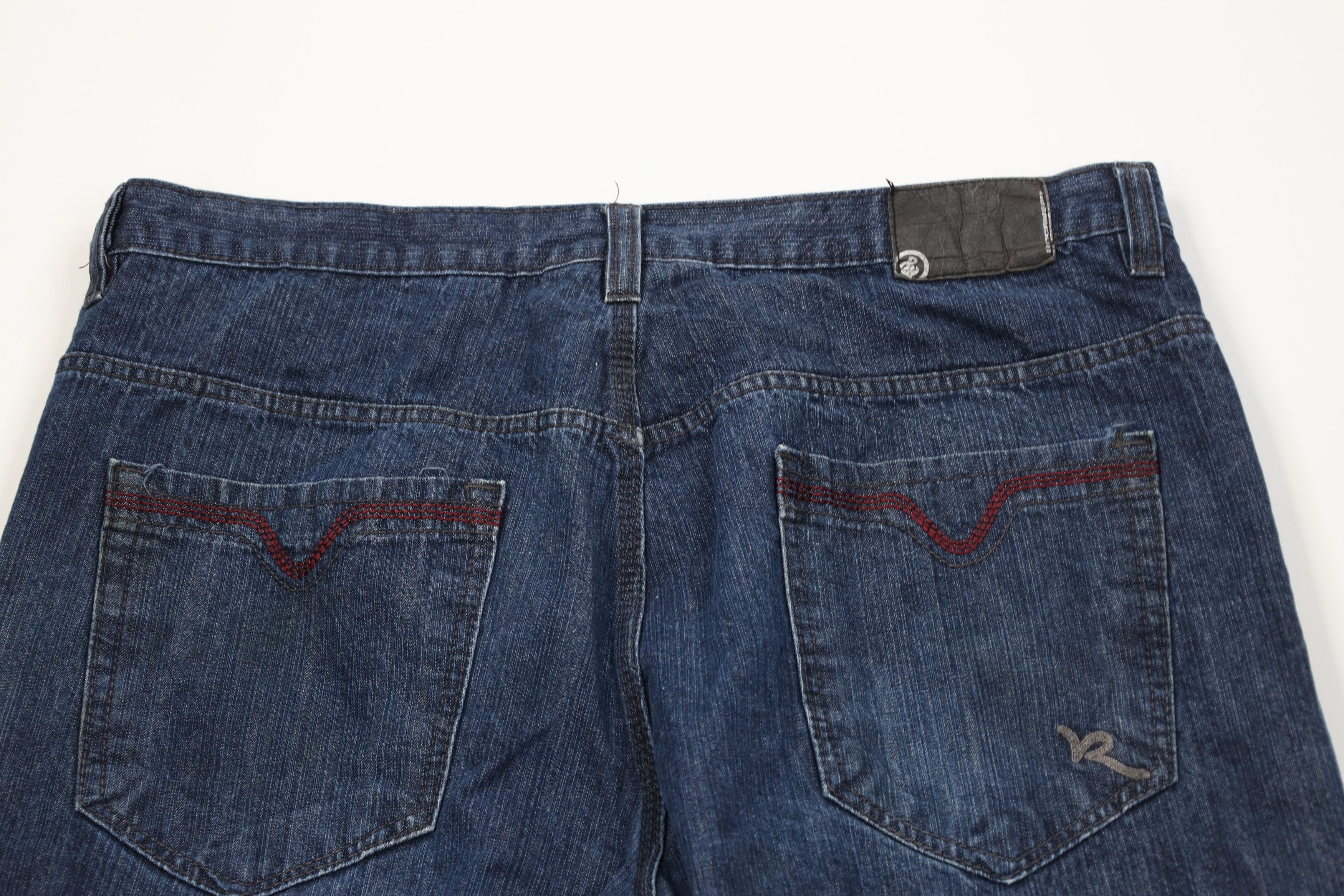 Rocawear Vintage 90s Y2K Rocawear Baggy Fit Wide Leg Denim Jeans Blue Size US 40 / EU 56 - 12 Thumbnail