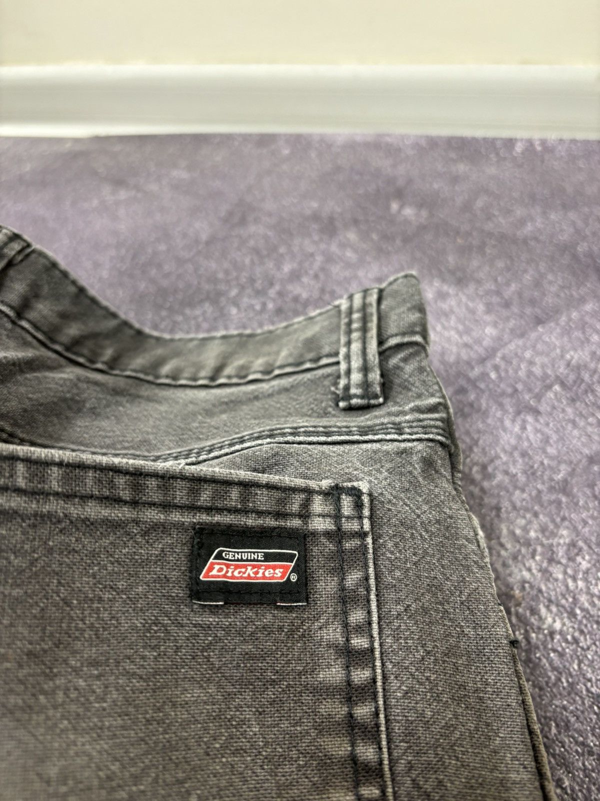 Dickies Vintage Dickies Y2K Workwear Hype Denim Flared Pants Jeans Size US 32 / EU 48 - 7 Thumbnail
