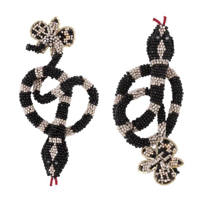 Deepa Gurnani Harlie Earrings In Black | Grailed