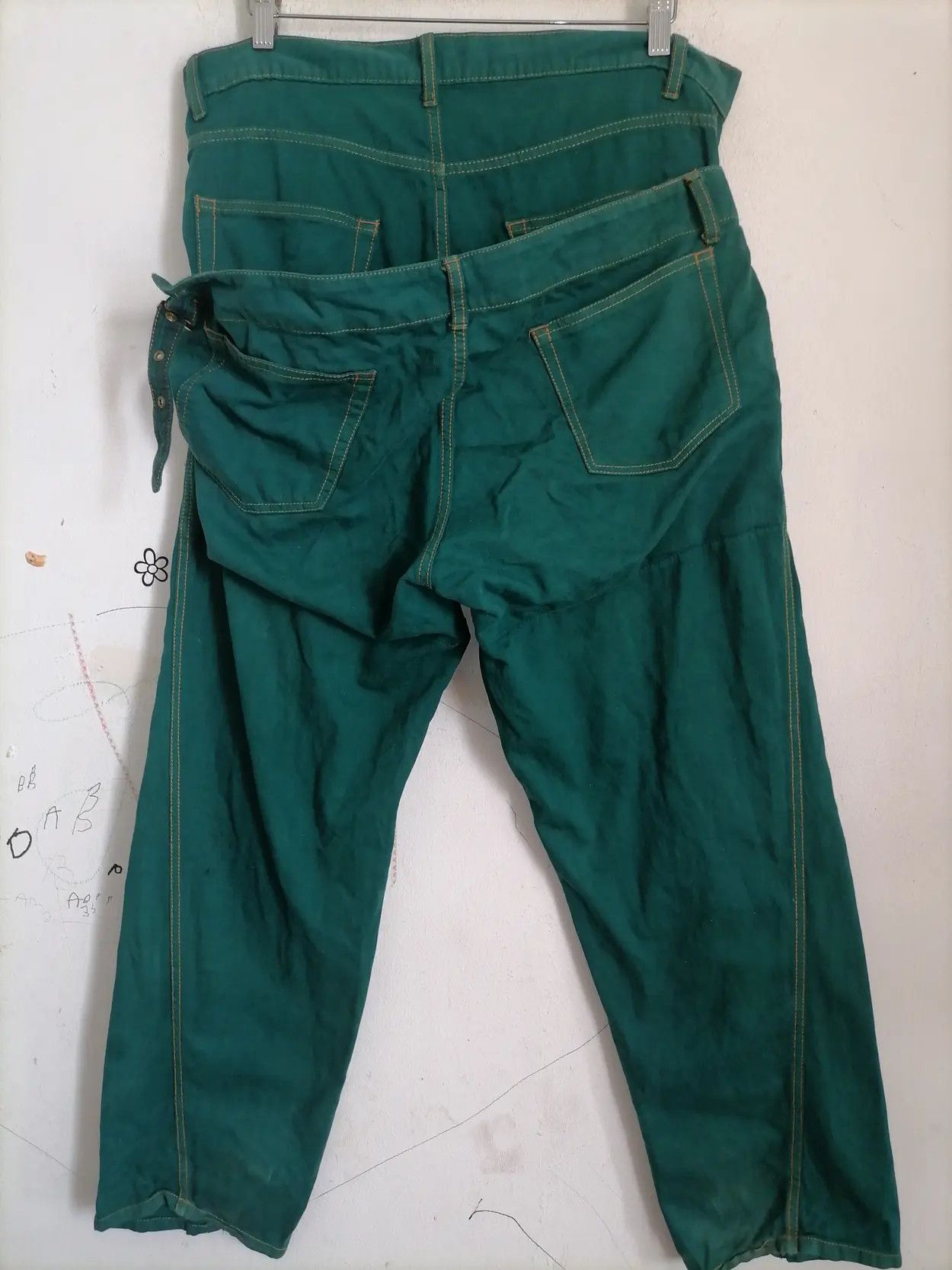 Japanese Brand KARAKOTO KOJIMA JAPAN DISTRESSED PANTS Size US 36 / EU 52 - 2 Thumbnail