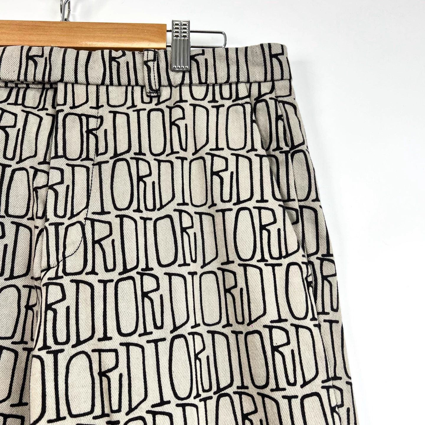 Dior Dior x Stussy All-Over Print Straight Jeans 48 Size US 32 / EU 48 - 4 Thumbnail