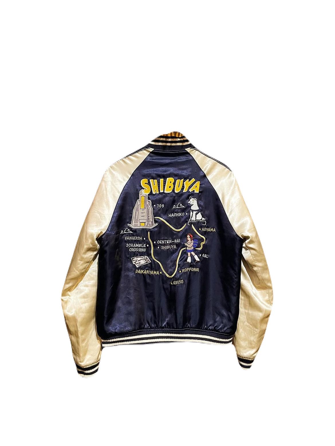 Vanquish 2000s Vanquish Shibuya Sukajan Souvenir Reversible Jacket Size US M / EU 48-50 / 2 - 1 Thumbnail