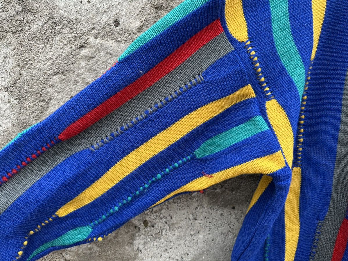 Coogi × Vintage Vintage 90s Coogi Australia Pure Wool Striped Sweater Size US L / EU 52-54 / 3 - 5 Thumbnail