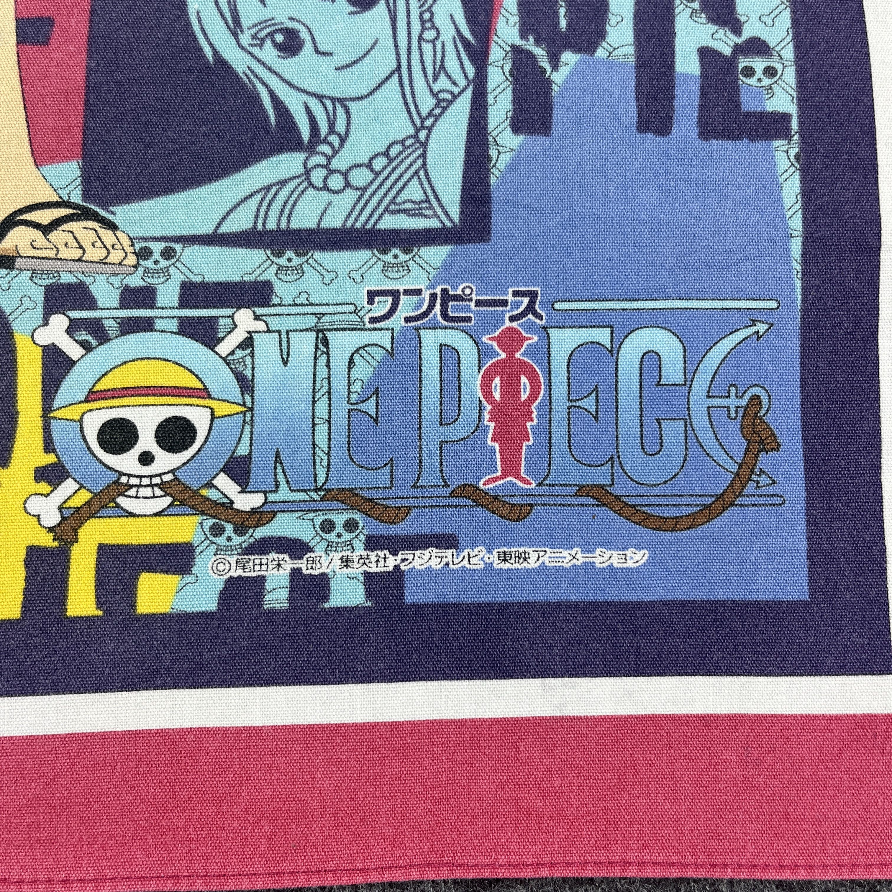 Anime × One Piece × Vintage One Piece Handkerchief / Bandana / Neckerchief B197 Size ONE SIZE - 2 Thumbnail