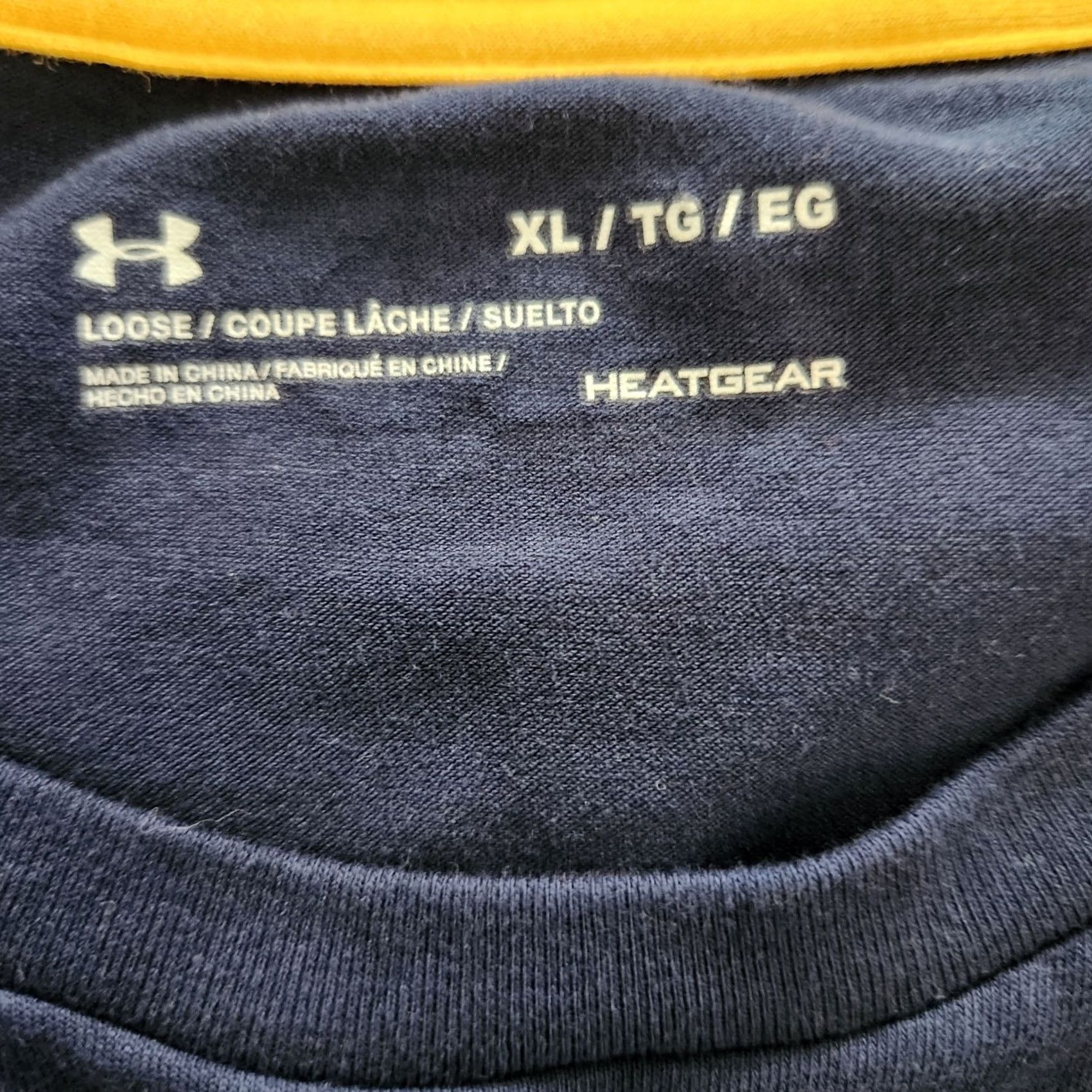 Under Armour Under Armour Project Rock Shirt Mens XL Blue Long Sleeve T Tee Size US XL / EU 56 / 4 - 7 Thumbnail