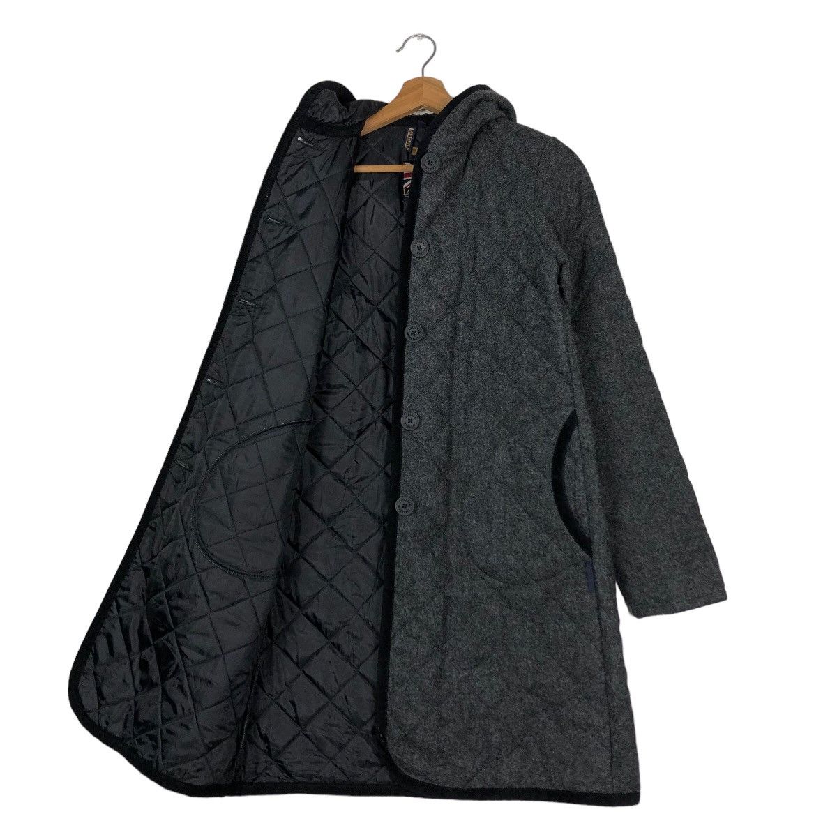 Lavenham 🔥Vintage Long Jacket Quilted Design Lavenham England Size US M / EU 48-50 / 2 - 11 Thumbnail