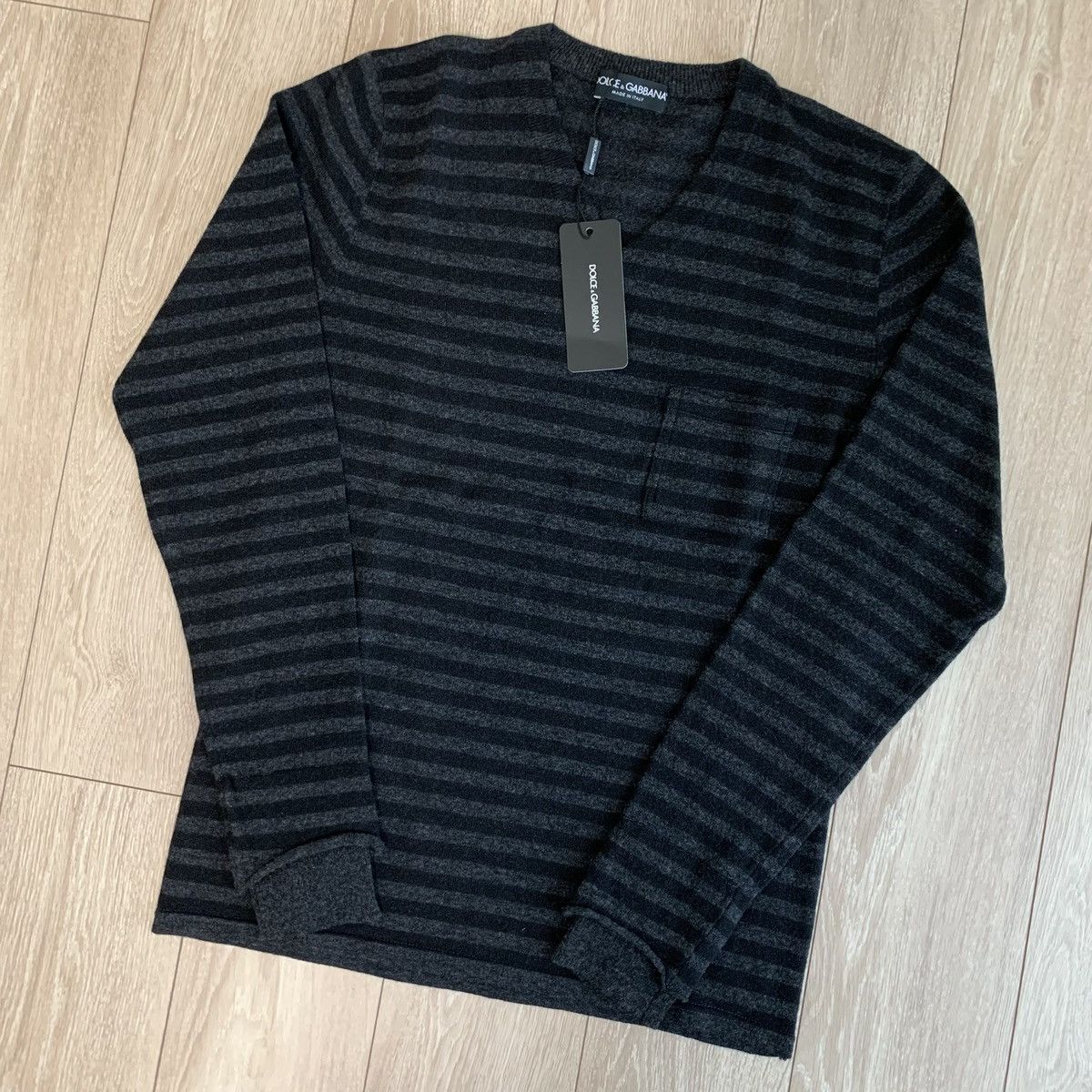 Dolce & Gabbana Brand New Dolce & Gabbana Knit Sweater Size US L / EU 52-54 / 3 - 1 Thumbnail